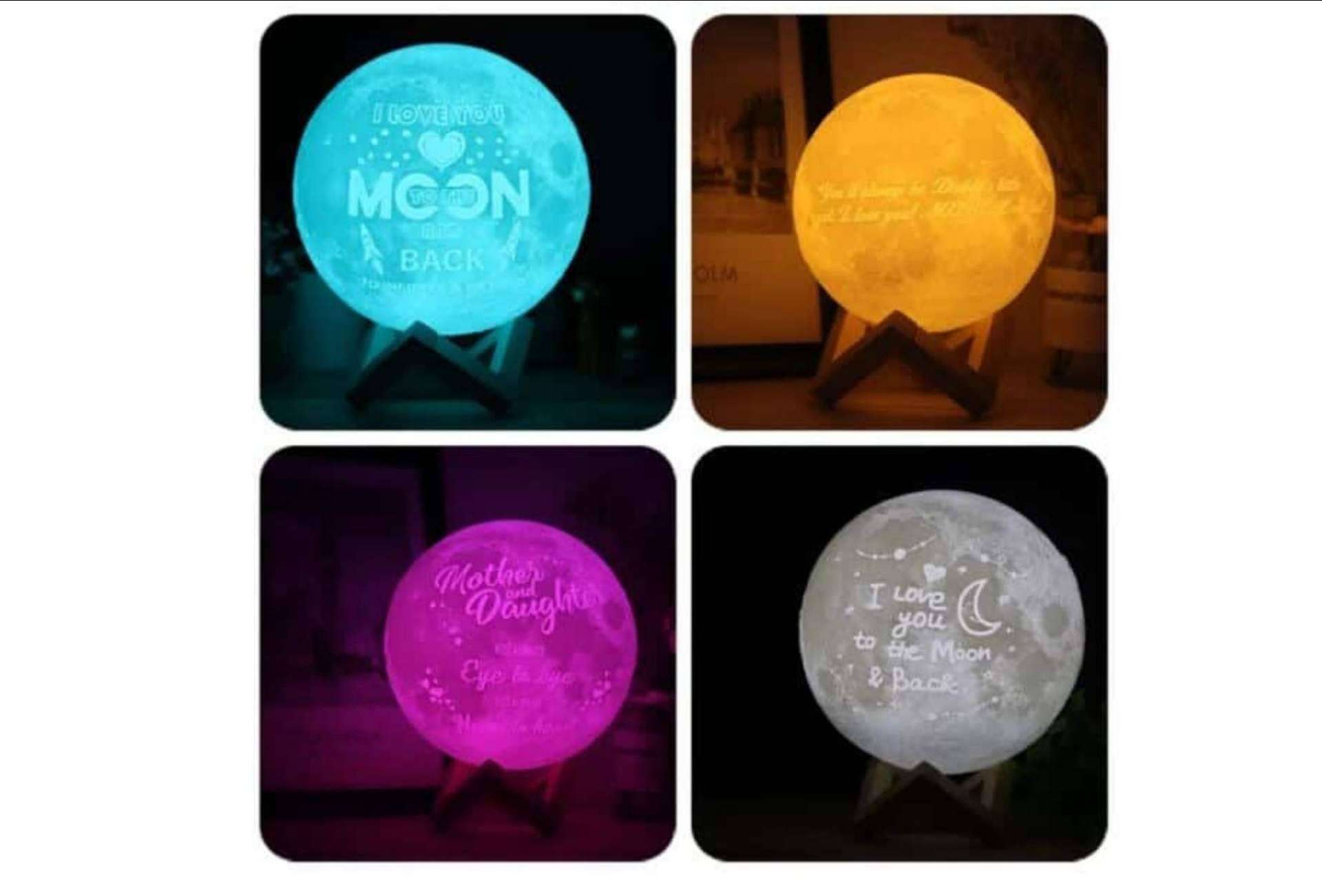Lámparas luna, el regalo perfecto para cualquier ocasión, por Lámpara Personalizada