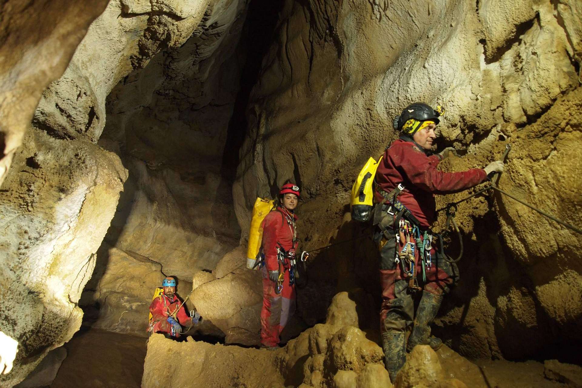 Vertical Challenge: una de las mejores formaciones en espeleología