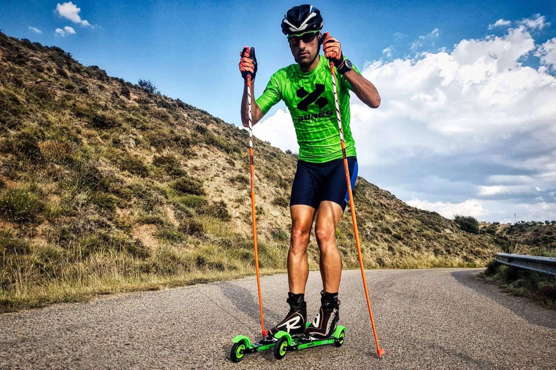 El rollerski complementa a otros deportes, con Rollerski.es
