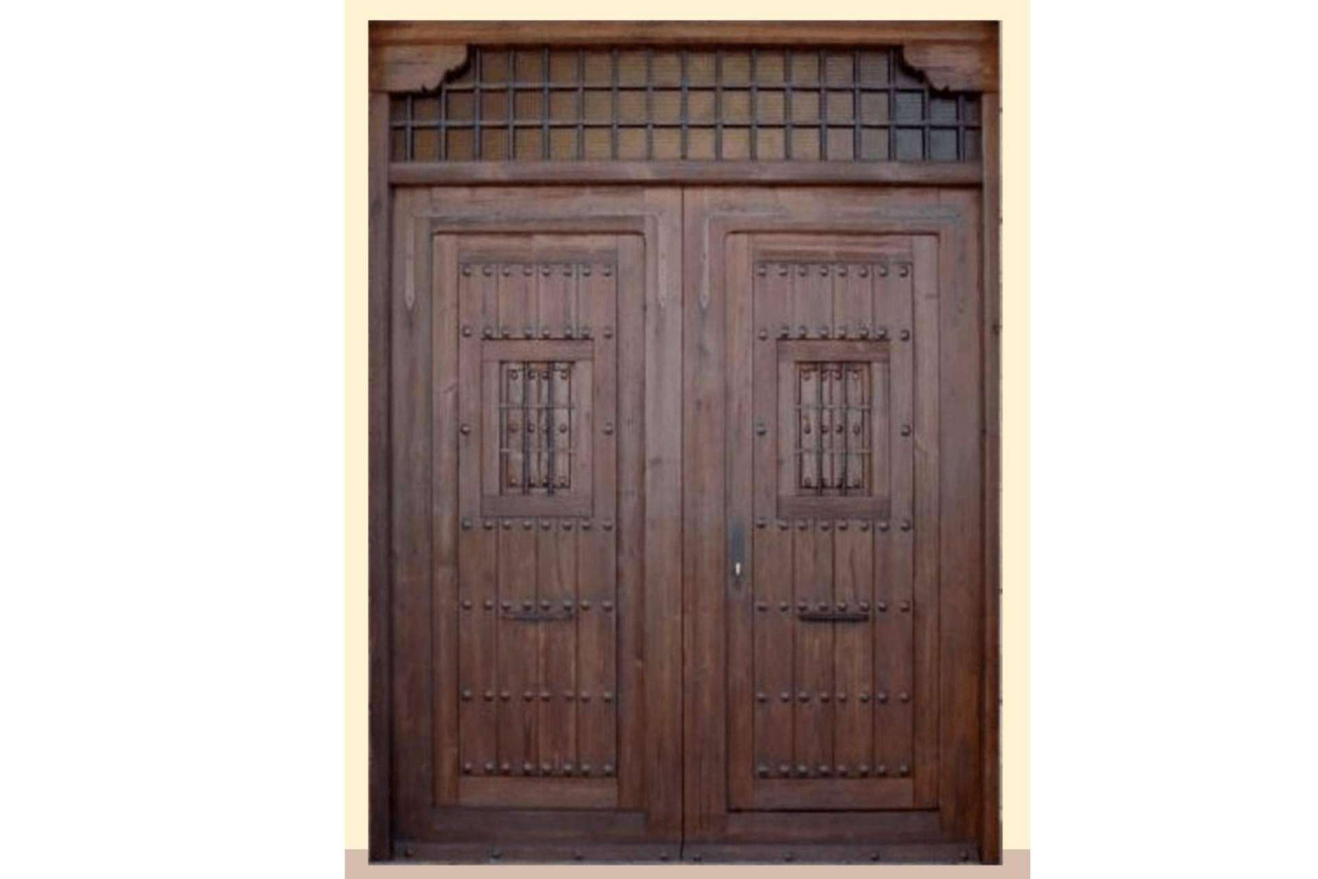 El detalle perfecto para la decoración de fincas es la puerta rústica, por Losma Studio