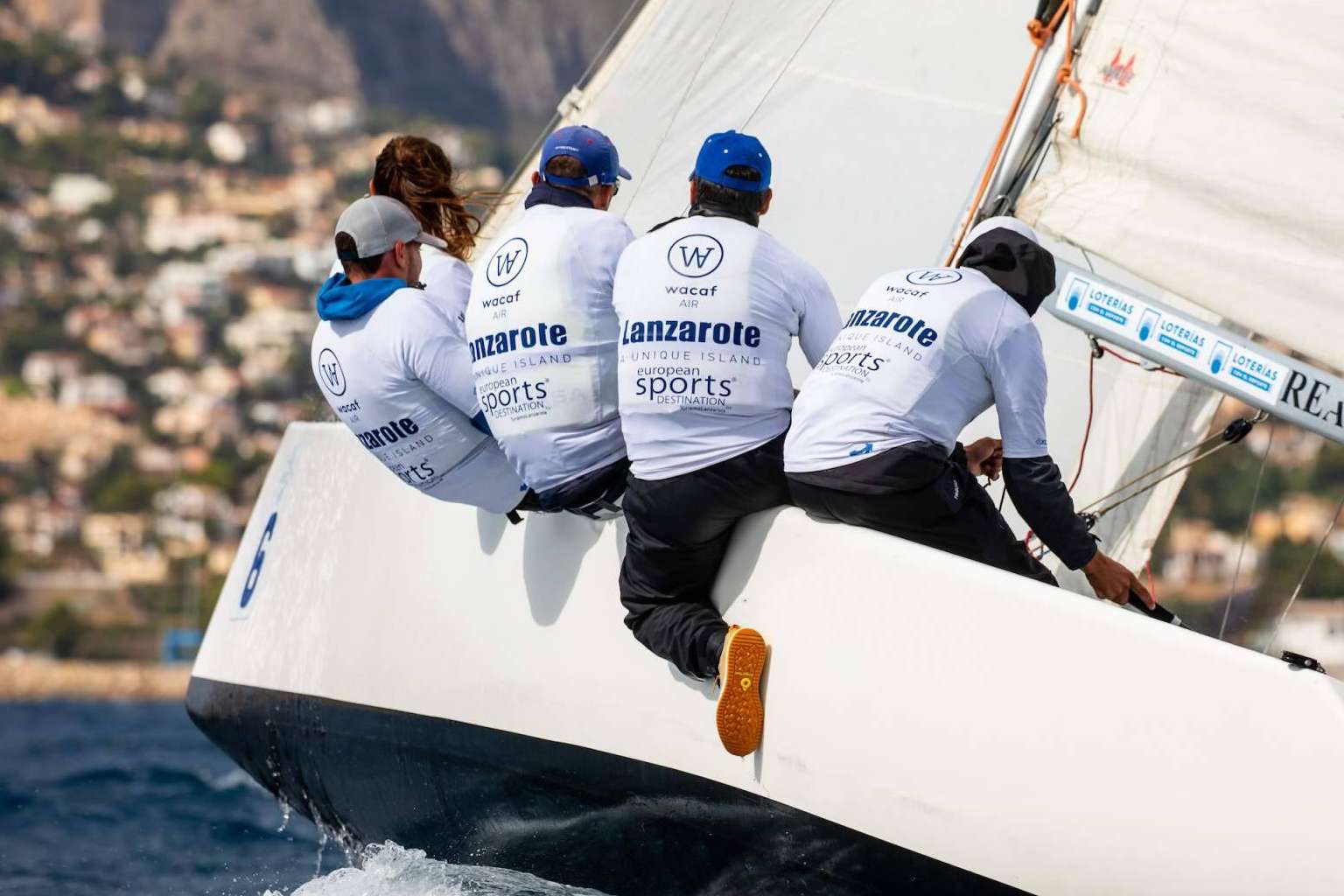 Lanzarote escribe su nombre con oro en la Liga Española de Vela