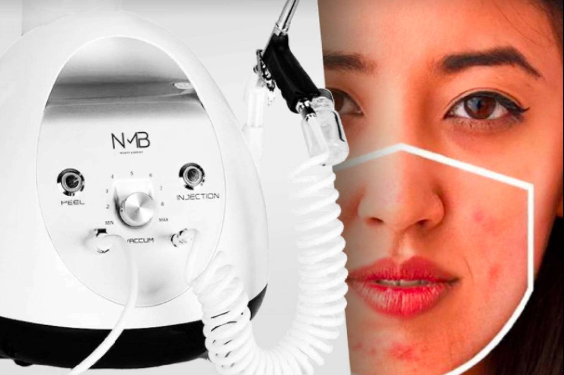Aparatología de estética avanzada con NMBeauty Academy. Diferentes tipos de láser, oxigenoterapia y mucho más