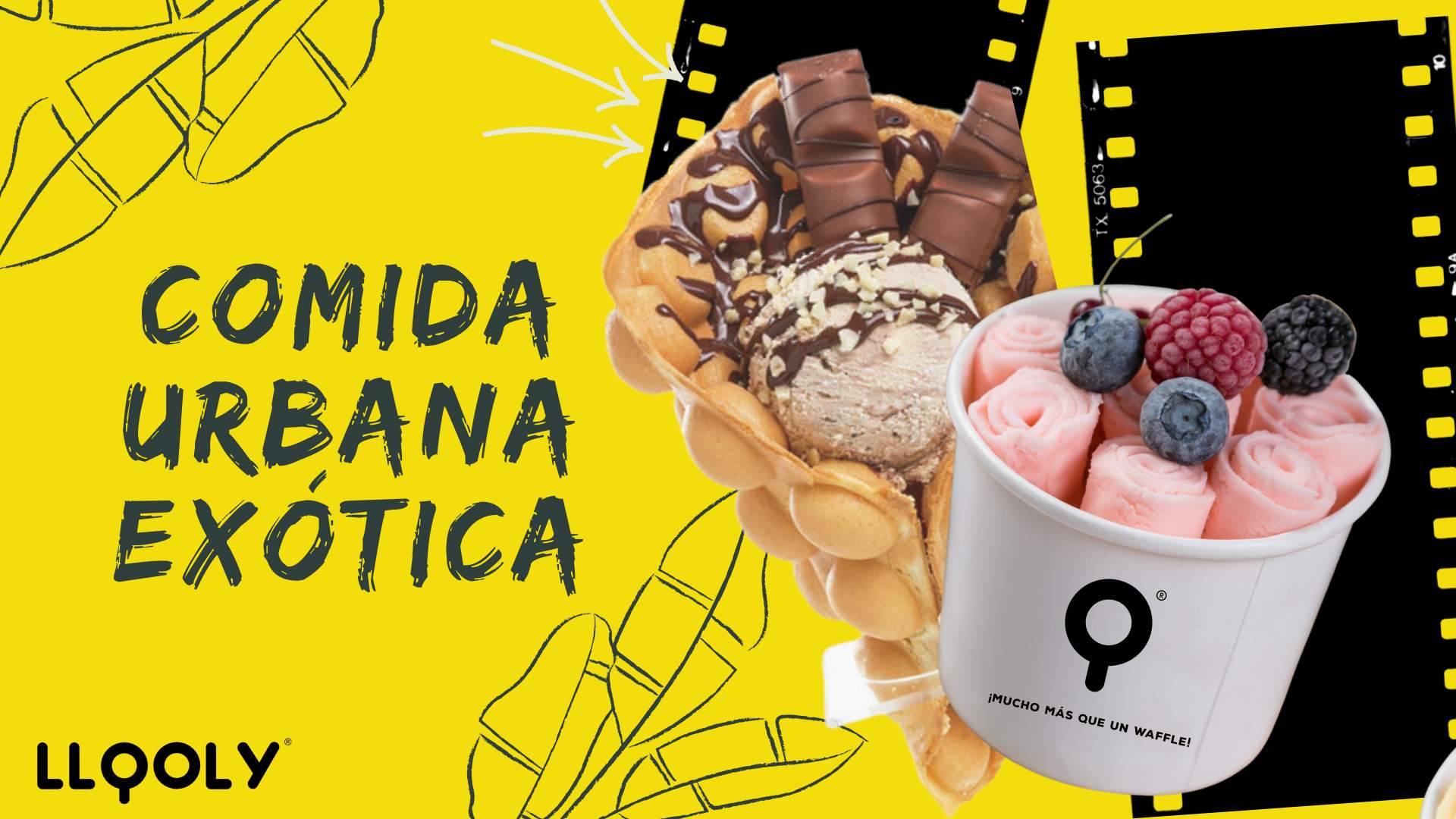 LLOOLY conquista el mercado mediante la elaboración de ice rolls y bubble waffles, un negocio que sube como las burbujas