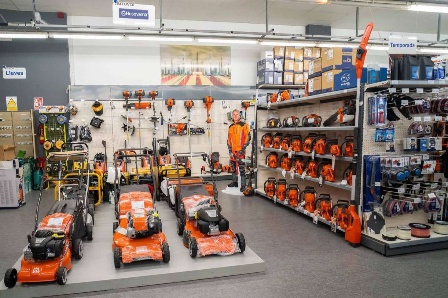 El catálogo de Ferretería Ferroval de la marca Husqvarna