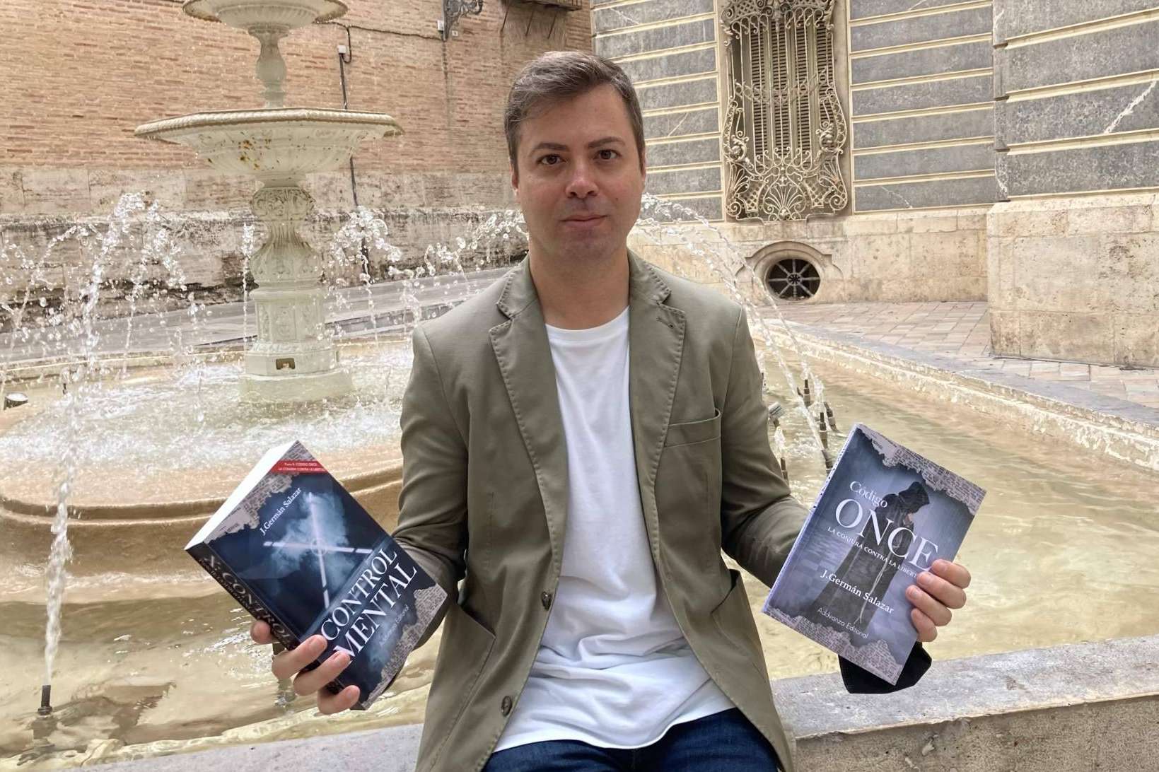 Germán Salazar, el autor de la novela que ha sido todo un éxito de ventas en Amazon España y Kindle titulada X Control Mental