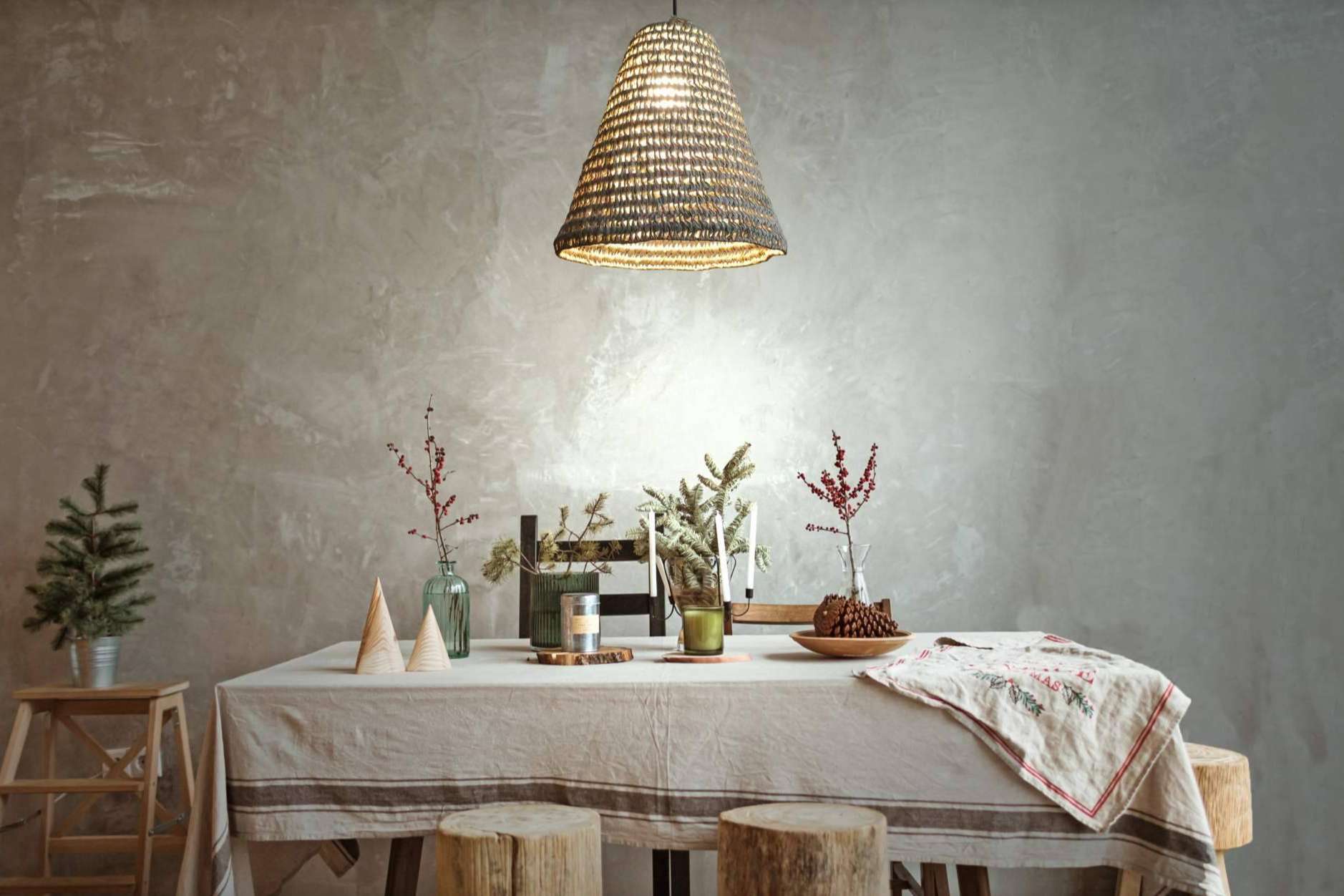 La tienda online Canela Home Decor vende artículos naturales y ecológicos que combinan con las tendencias de decoración de Navidad