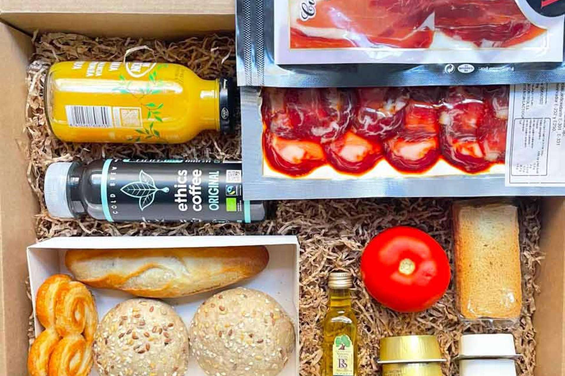 Cajas gourmet a domicilio con Las Flores No Se Comen