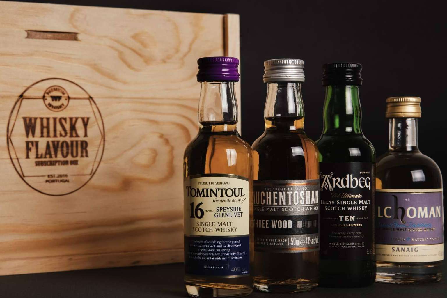 Para los amantes del whisky, la caja de suscripción es una idea de regalo original