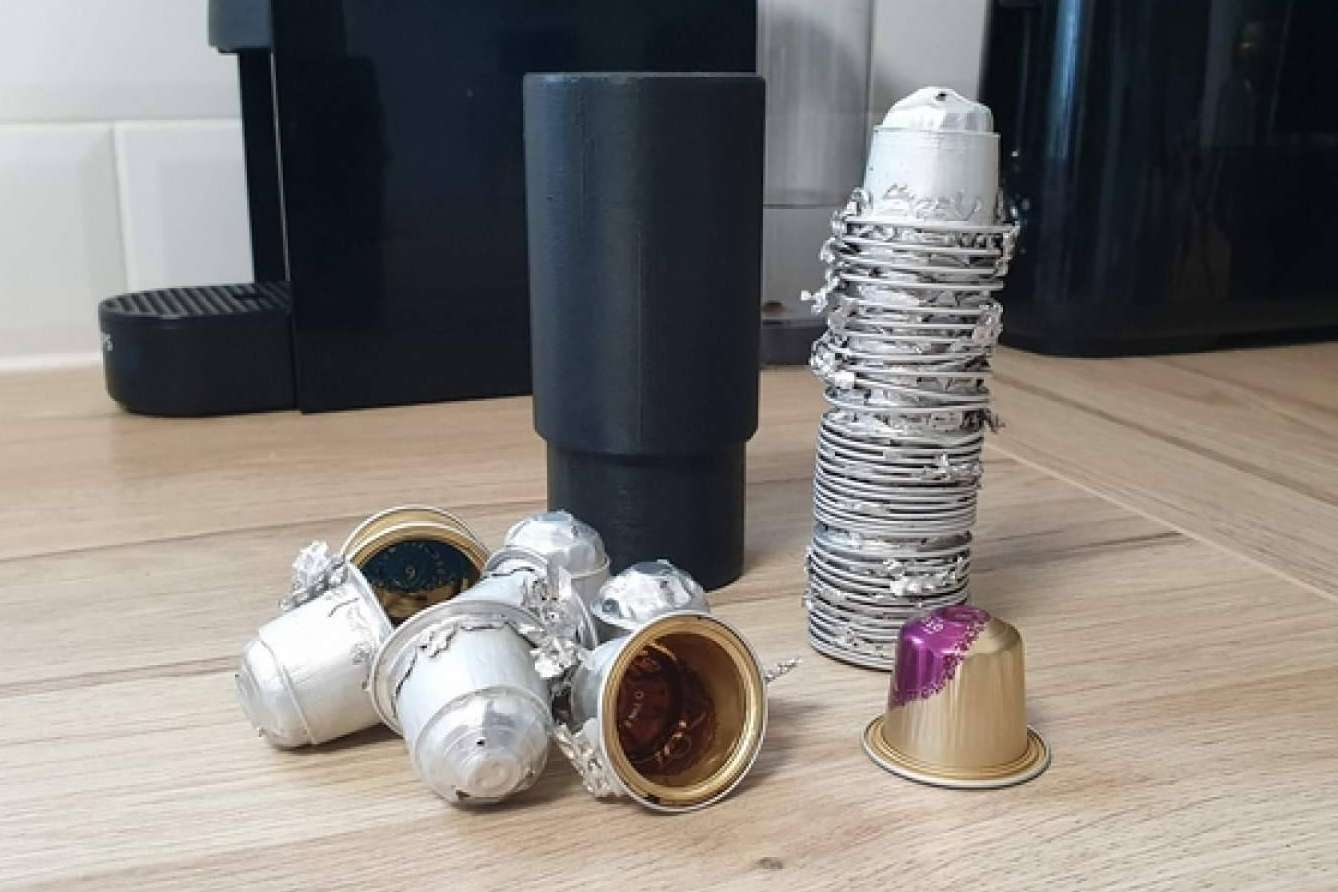 Gracias a Coffee Out, se pueden reciclar las cápsulas de café en casa, de forma rápida y sencilla