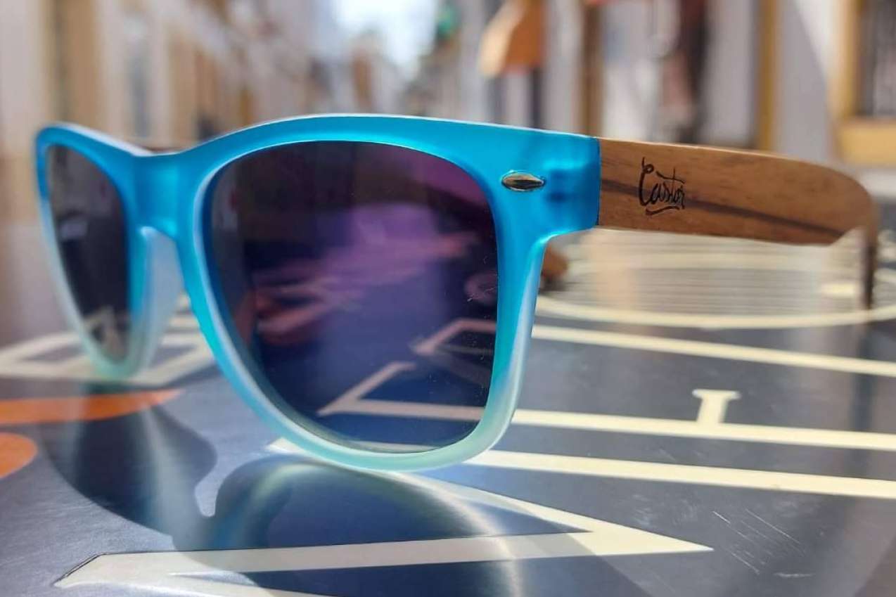 Las gafas de sol de plástico reciclado de Castor Sunglasses ayudan a cuidar la vista y el planeta
