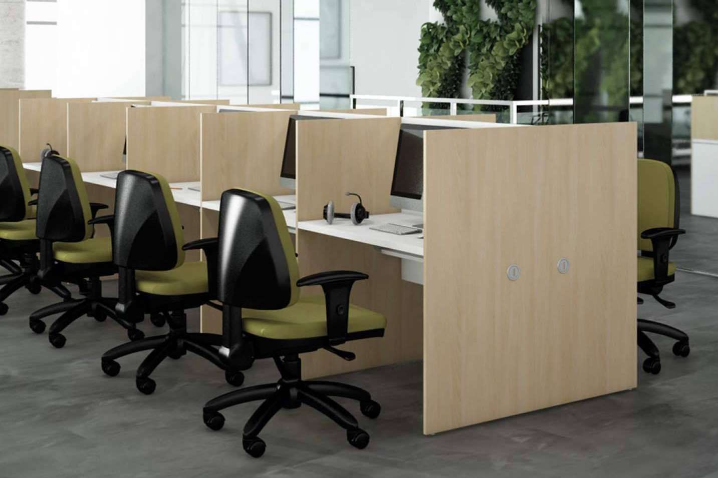 Office Deco dispone de los muebles de atención telefónica adaptables a cualquier espacio