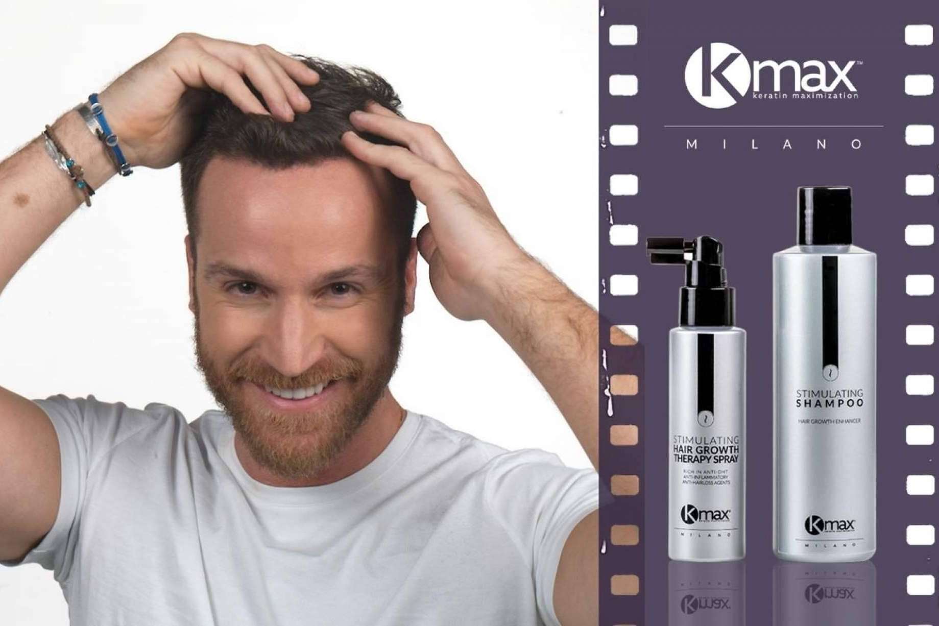 Tratamiento anticaída del cabello con KMax
