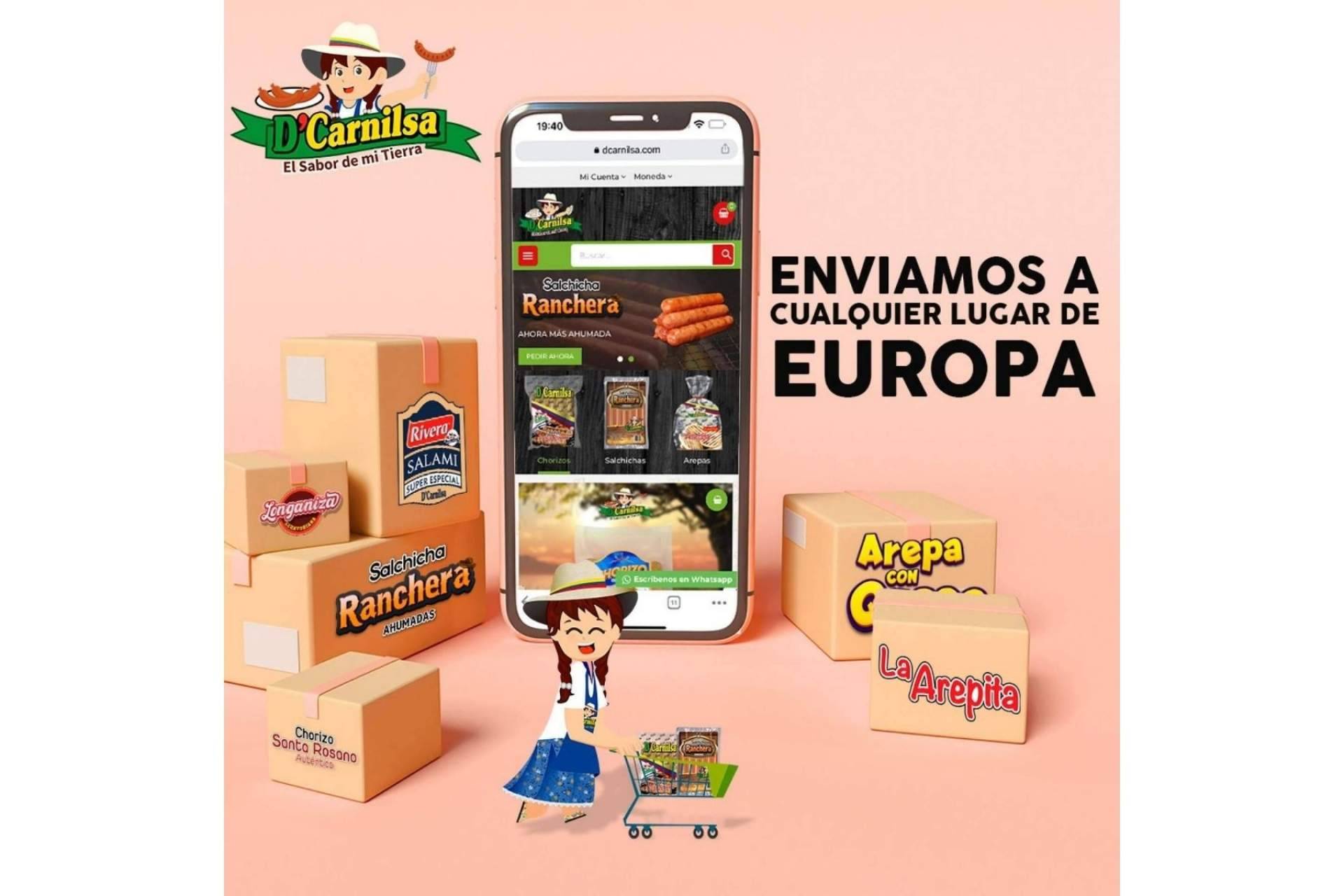 D'Carnilsa ofrece el chorizo Santa Rosano, uno de los mejores chorizos colombianos