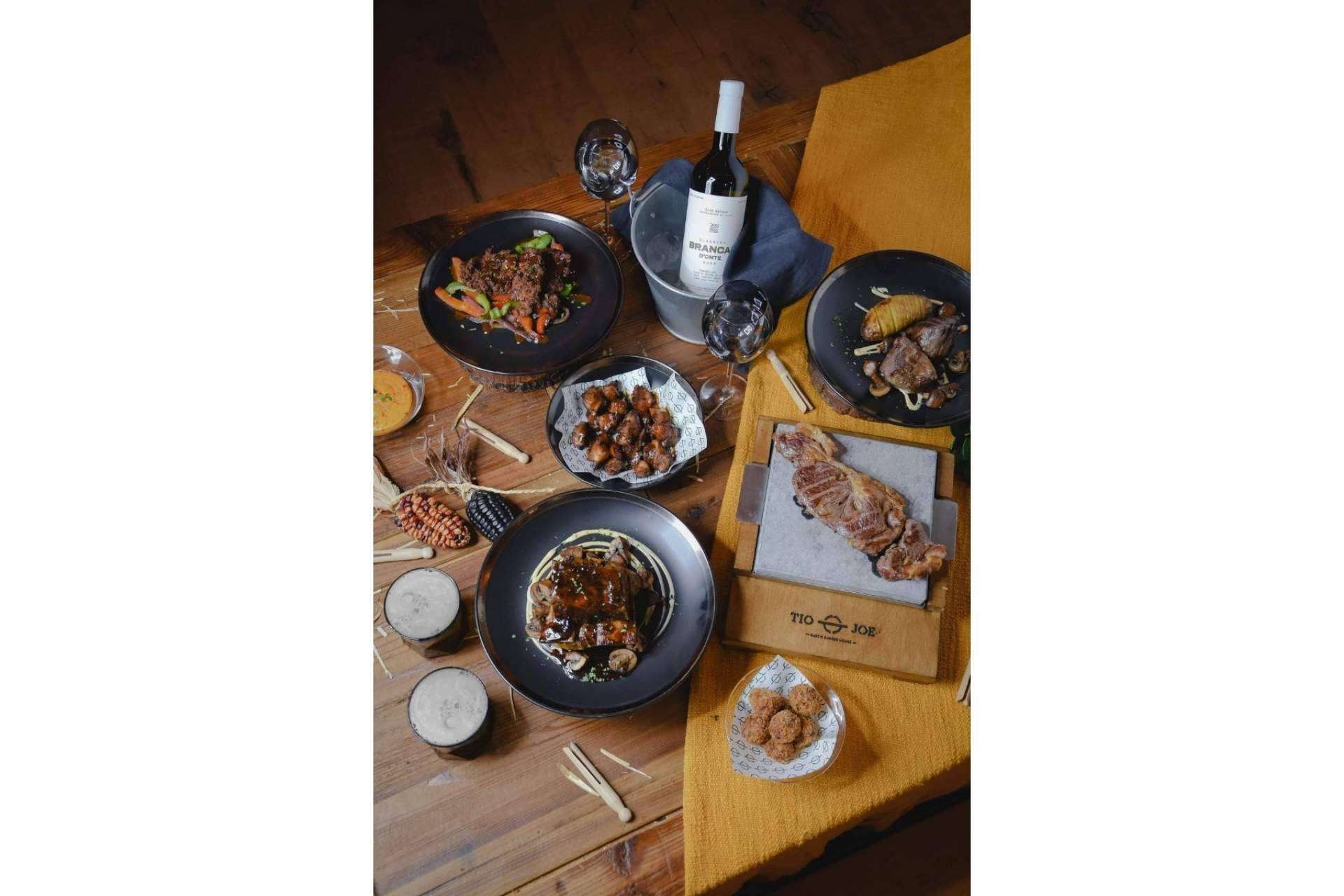 Uno de los restaurantes de carne de Barcelona favoritos es Tio Joe
