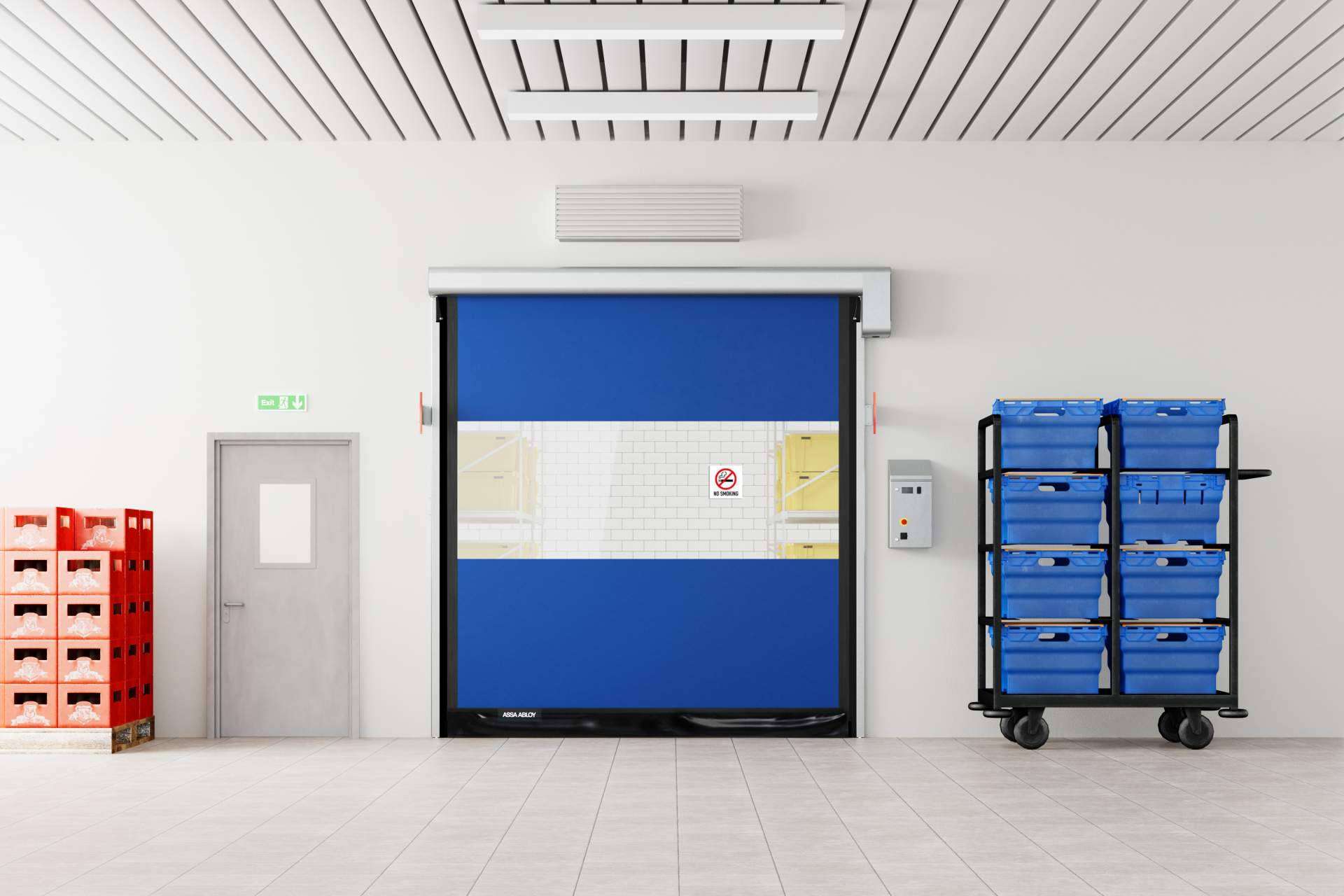 La nueva puerta rápida de ASSA ABLOY para el sector de la industria alimentaria