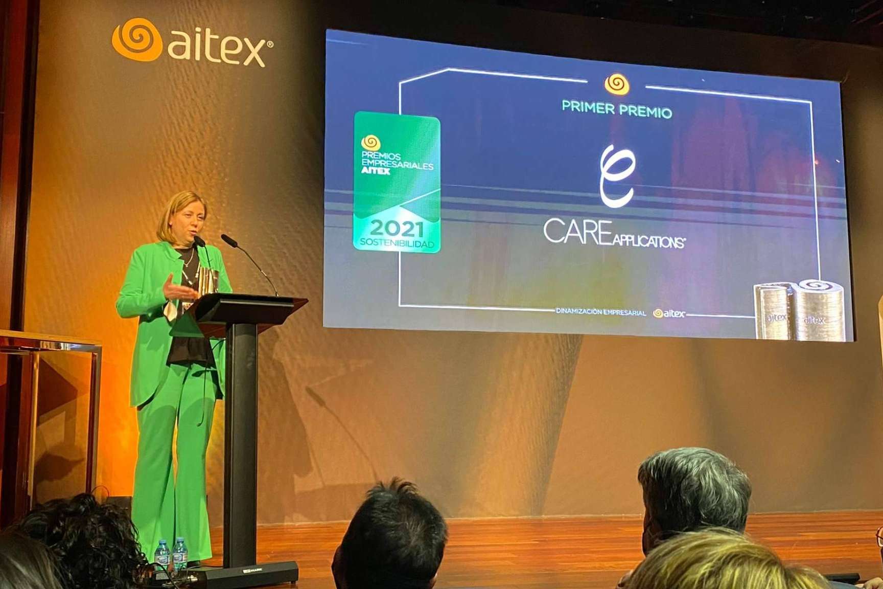 Care Applications se lleva el Premio AITEX a la Sostenibilidad en la cuarta edición de los Premios Empresariales AITEX