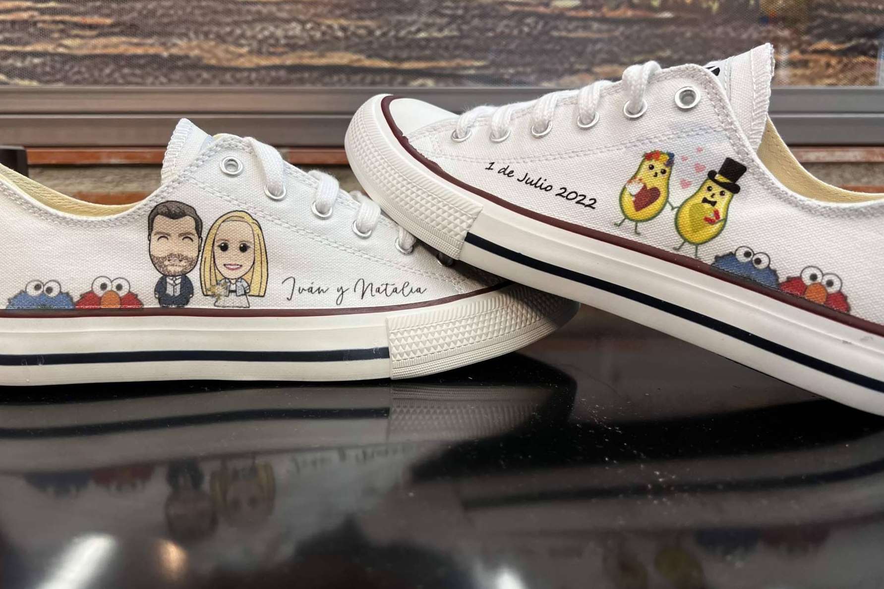 Zapatillas personalizadas en AMM Aerografía para dar a cualquier look un toque único
