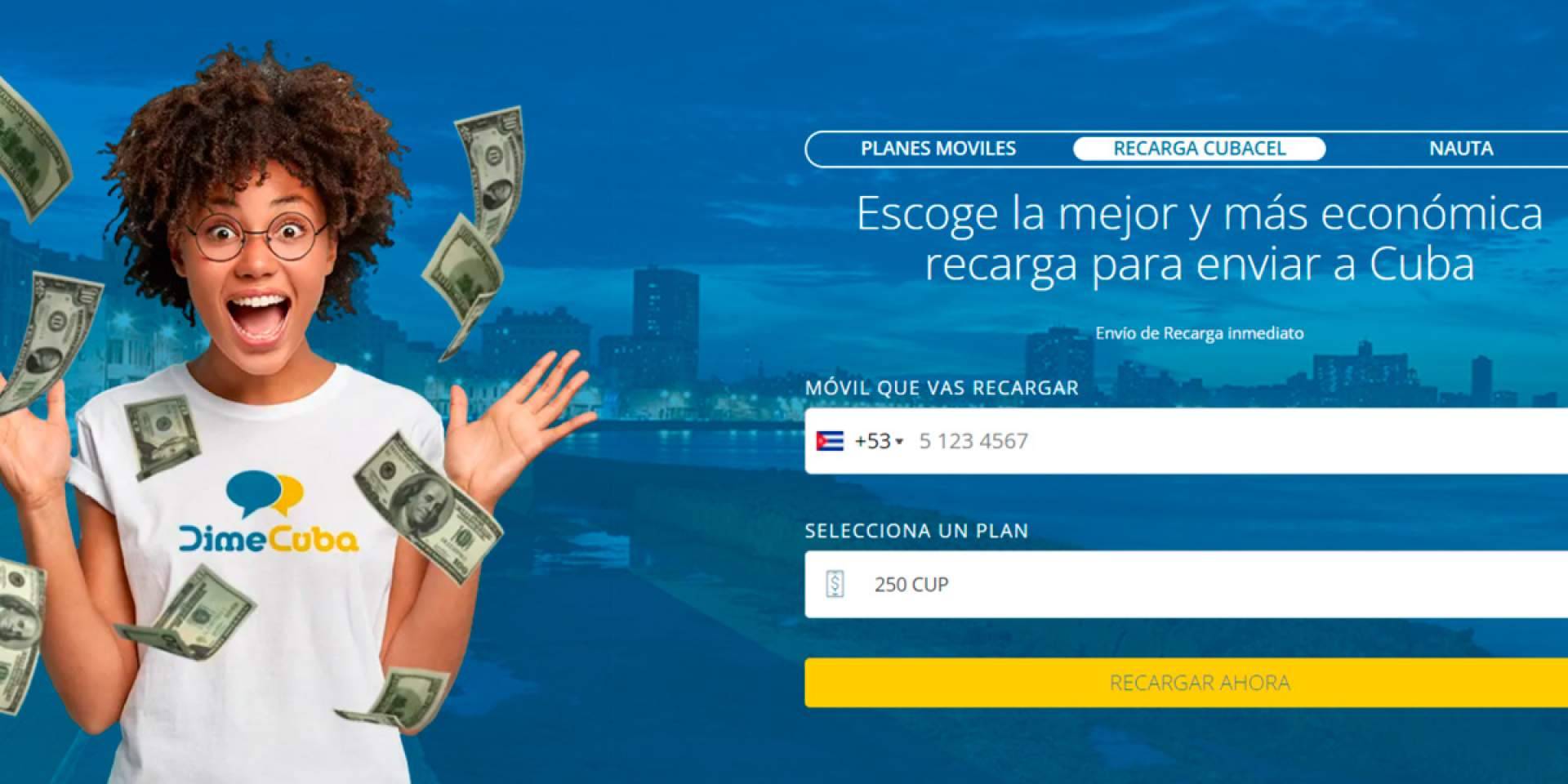 ¿Cómo hacer recargas a Cuba de forma simple, rápida y gratuita? DimeCuba
