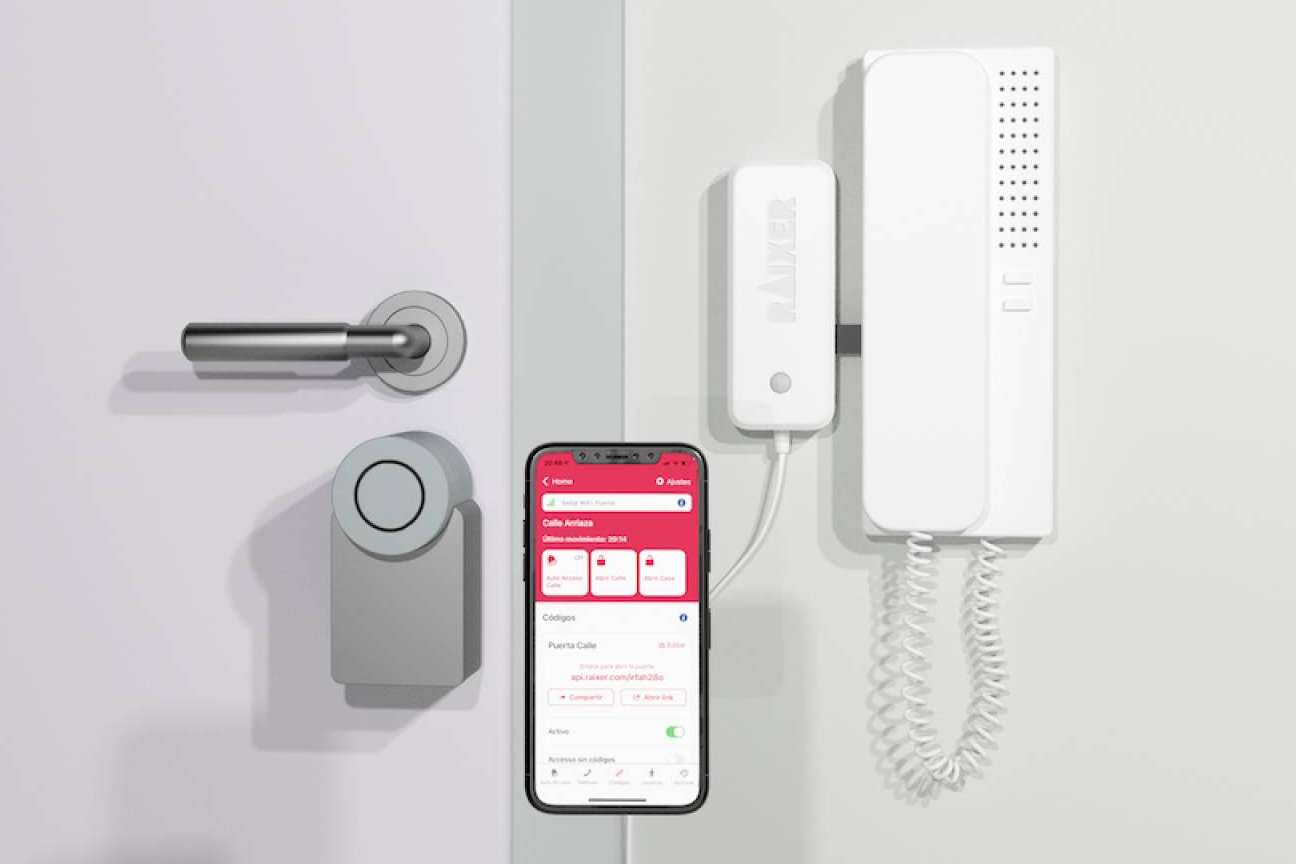 Raixer ofrece sistemas de acceso de cerradura inteligente