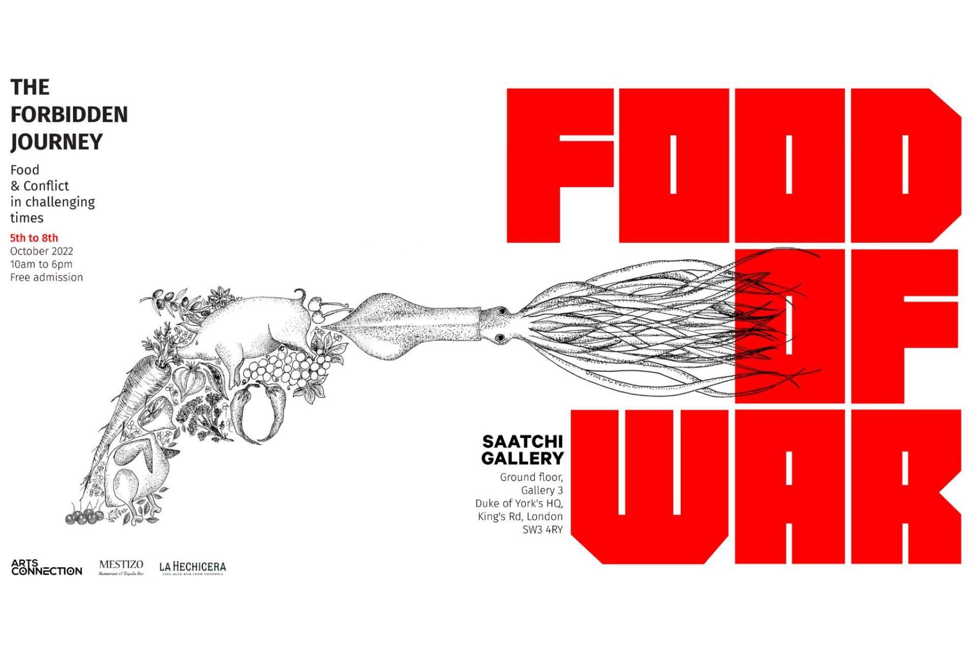 Food of War está presente en Londres con la exposición 'The Forbidden Journey'