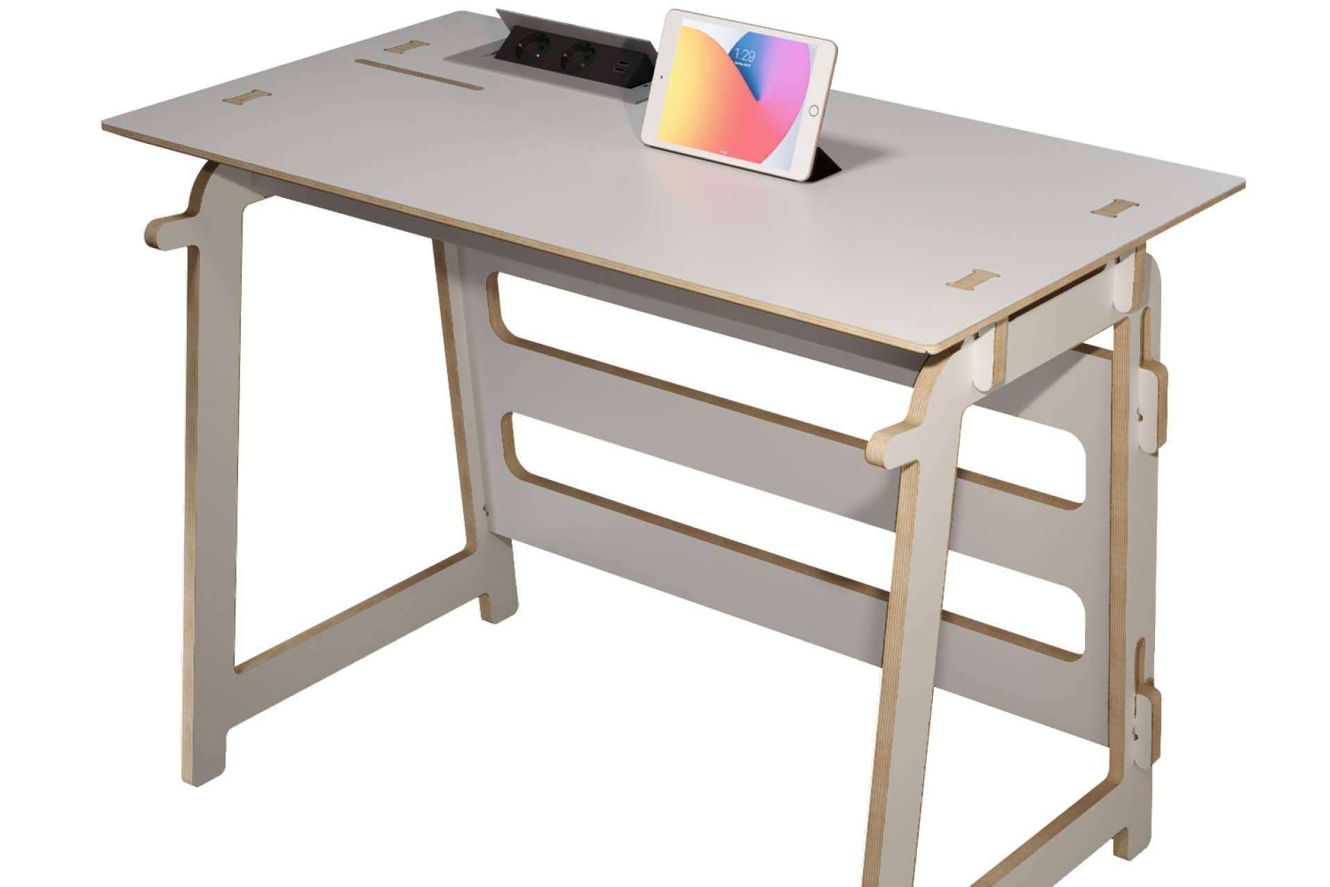 Escritorio a medida para trabajar desde casa con Faberin