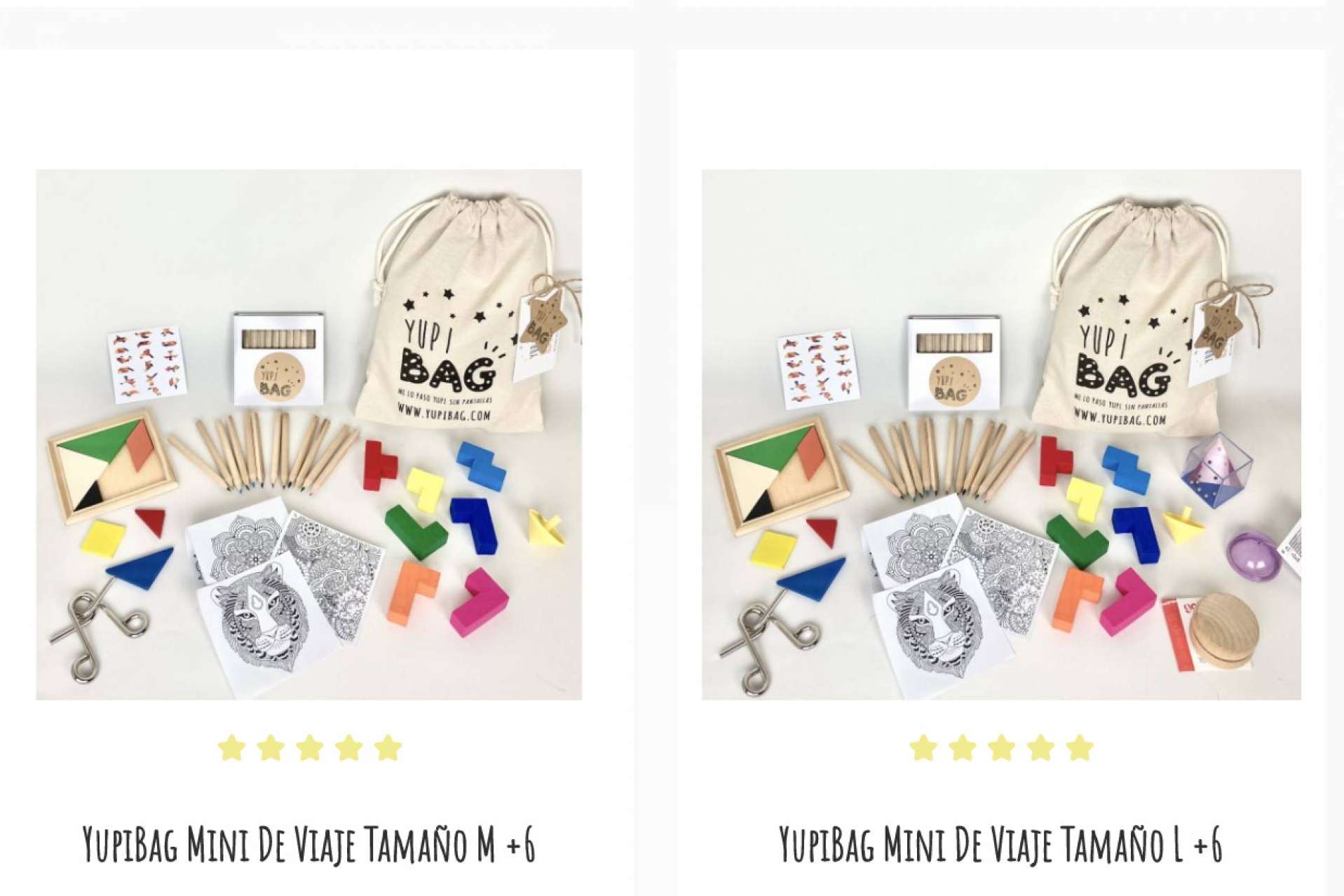 Los juguetes educativos de YupiBag’s para llevar siempre encima y a cualquier lugar