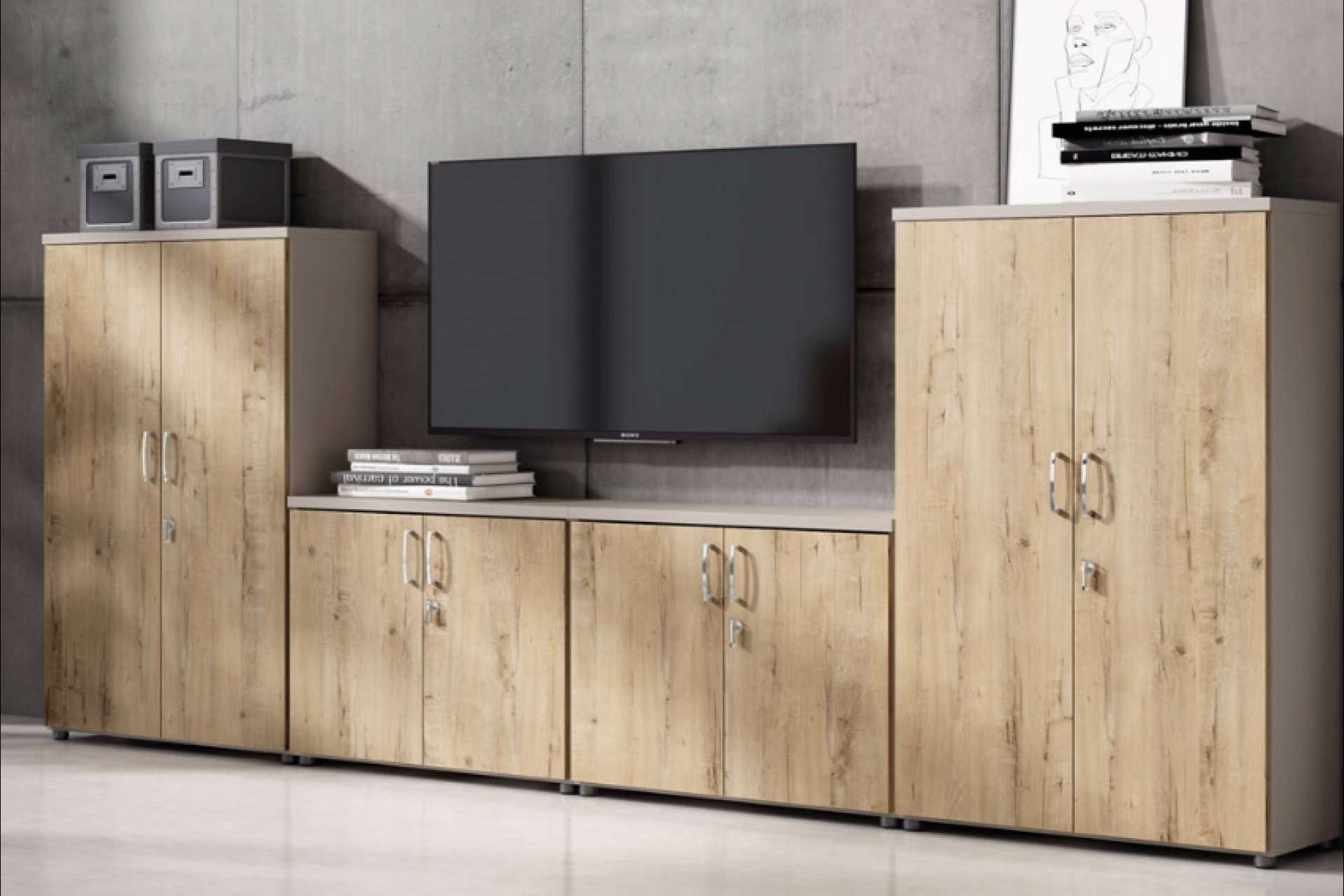 Librerías y armarios de oficina para archivar, el catálogo de Office Deco