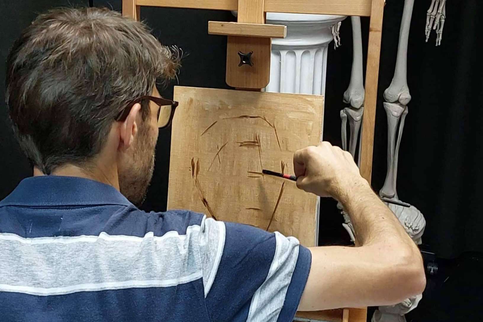 Estudio Ilógico ofrece clases de pintura para todos los niveles