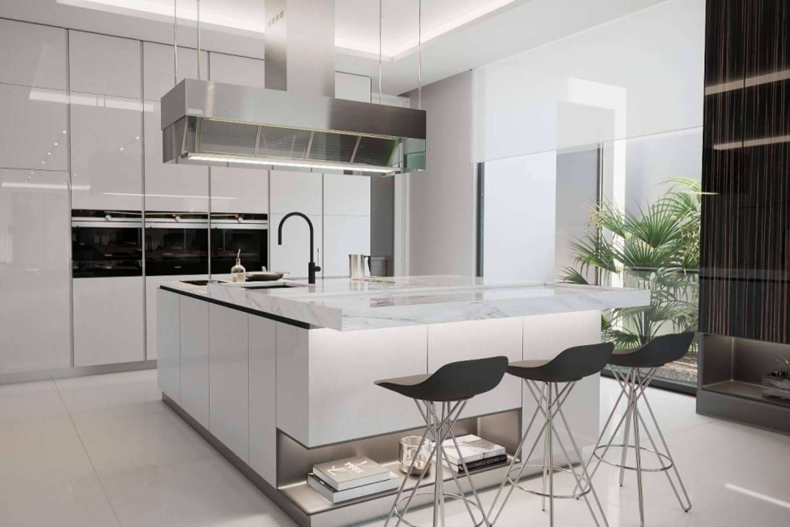 Diseñar cocinas con isla a partir de imágenes 3D