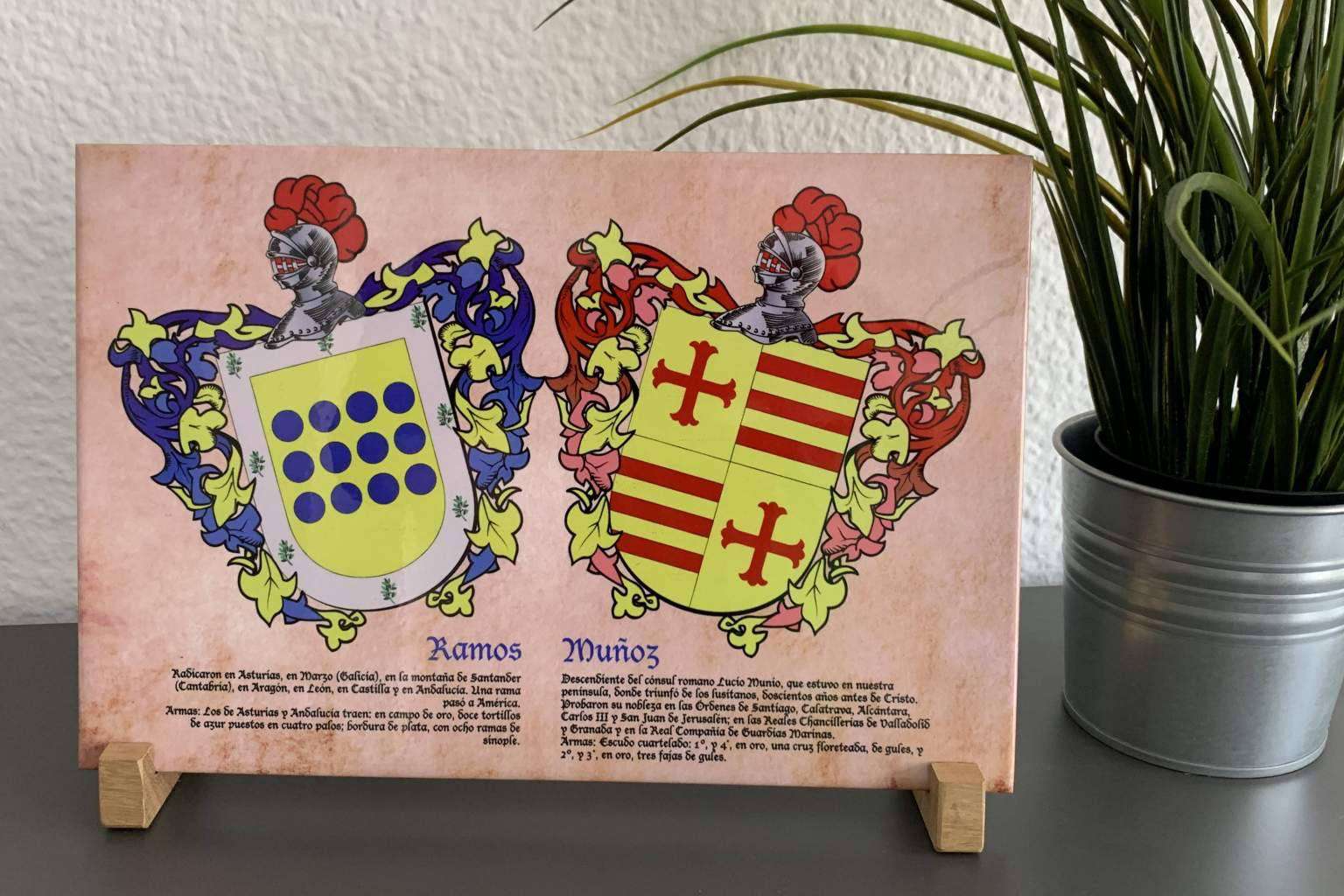 Tienda Heráldica ofrece azulejos con escudos heráldicos
