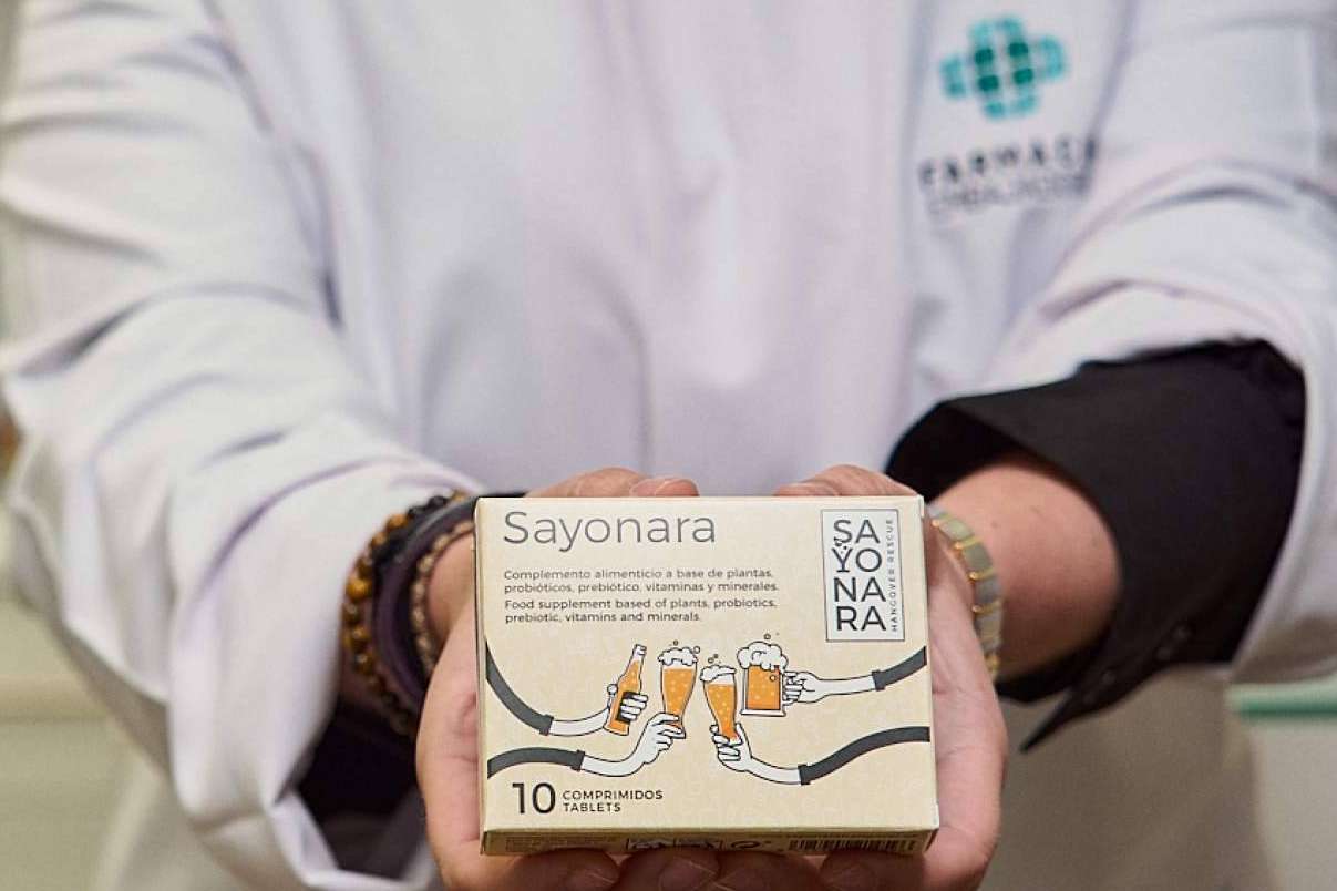 Sayonara, un remedio natural para combatir la resaca