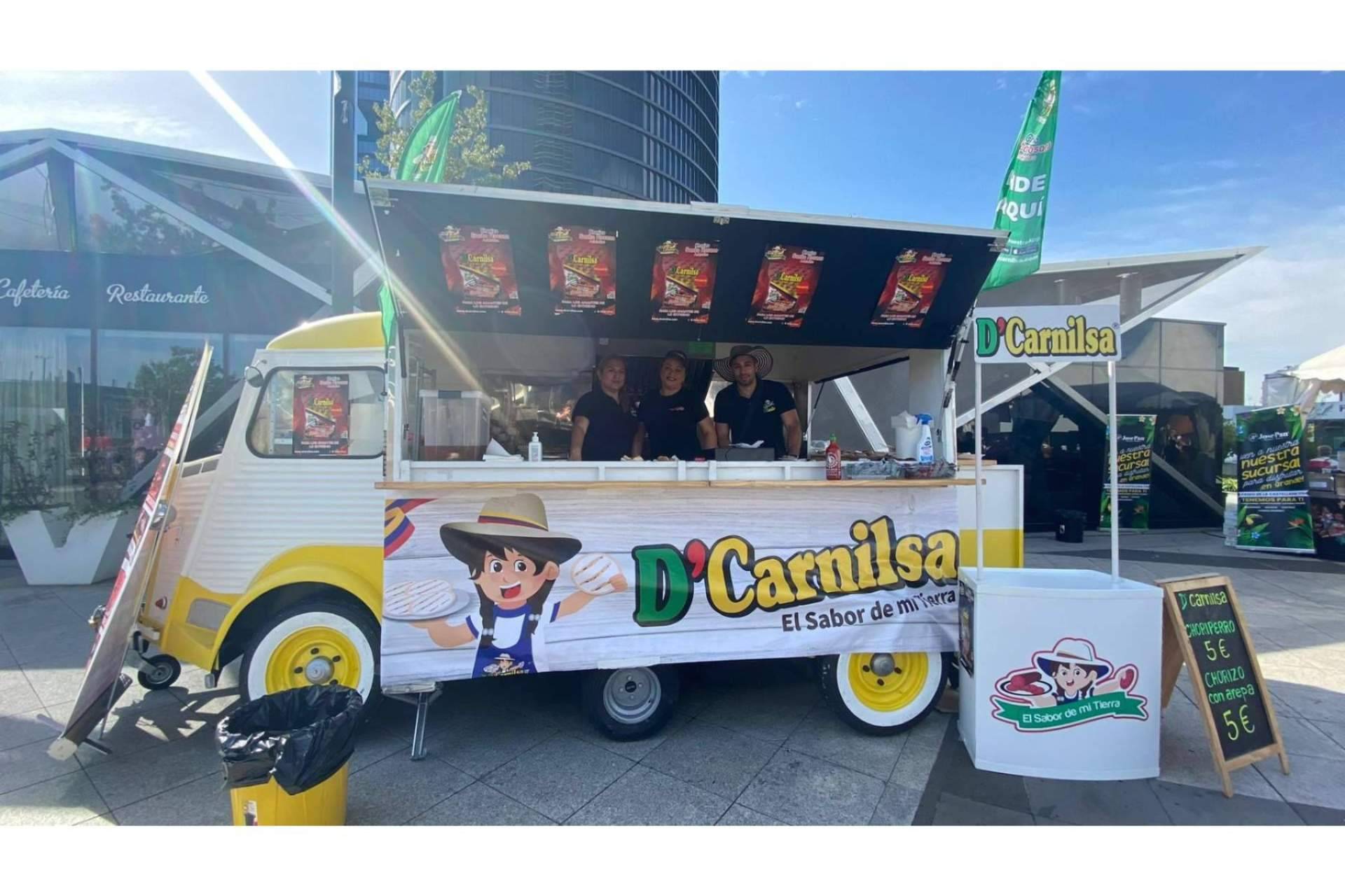 D'Carnilsa internacionaliza la comida típica colombiana, tanto a empresas como a particulares