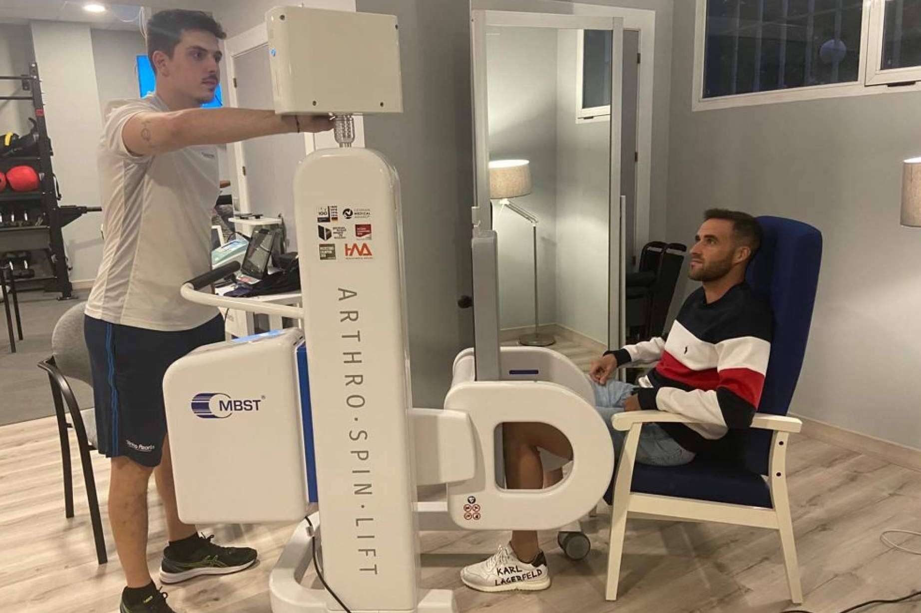 La fisioterapia, una de las claves del éxito del Albacete Balompié