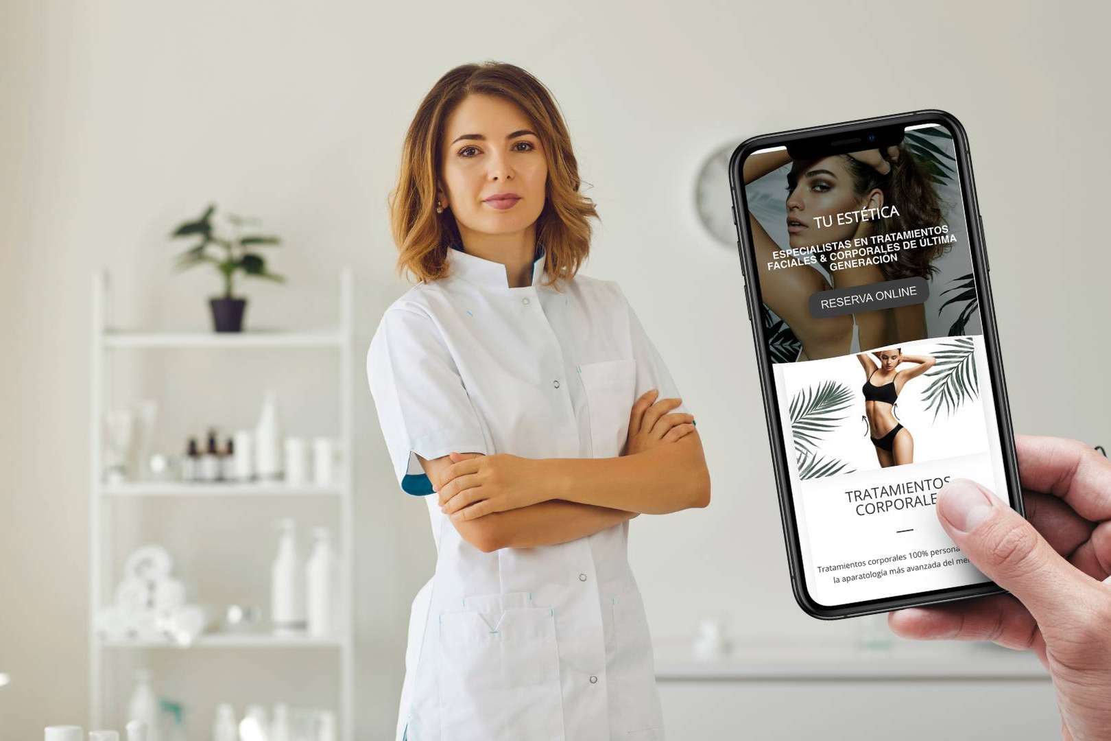 El equipo de Uebea se ha centrado en ofrecer soluciones de diseño web sector belleza