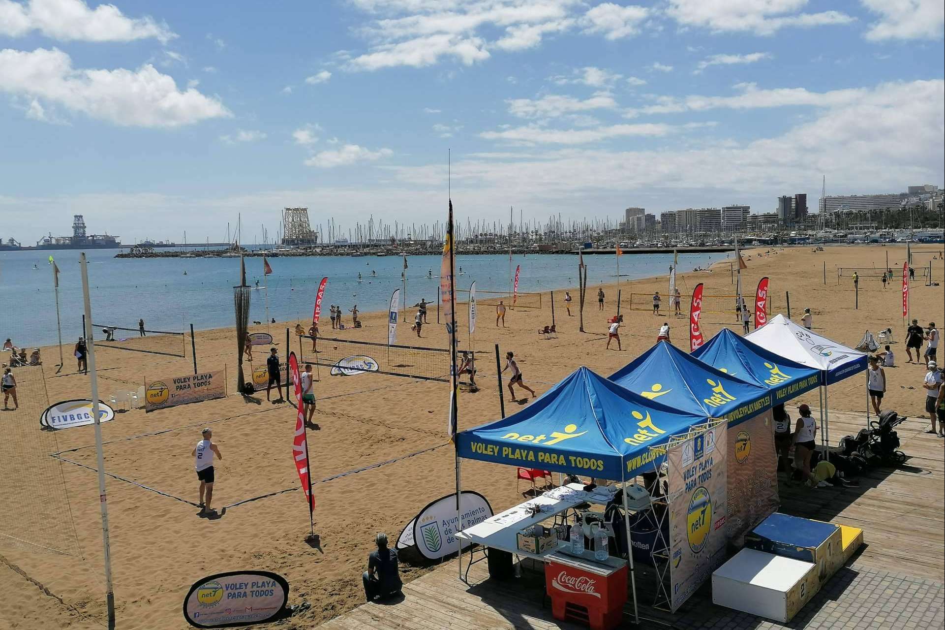 Net 7, un club con amplia trayectoria en vóley playa en Gran Canaria