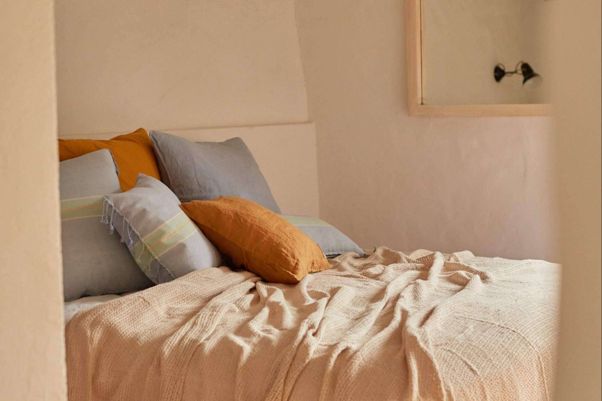 Textiles para el hogar, disponibles en Calma House