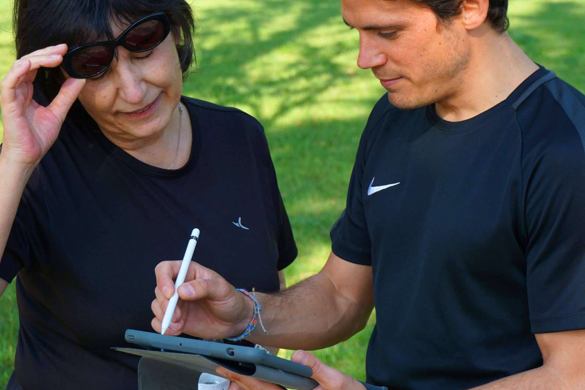 Manel Pardo es un entrenador personal que usa la app Harbiz para trabajar con sus clientes