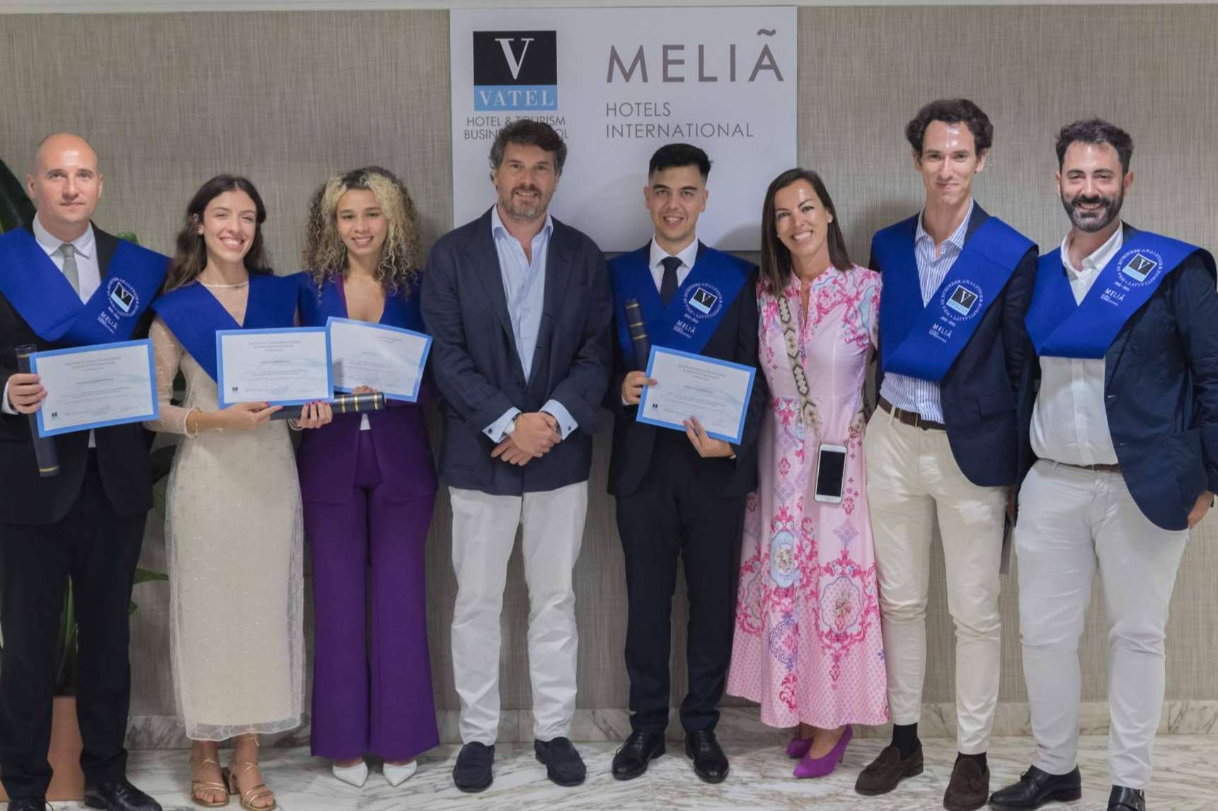 Vatel España y Meliá Hotels Internationals llevan a cabo el primer acto de graduación del programa MBA in Hotel Business Intelligence & Data Analytics