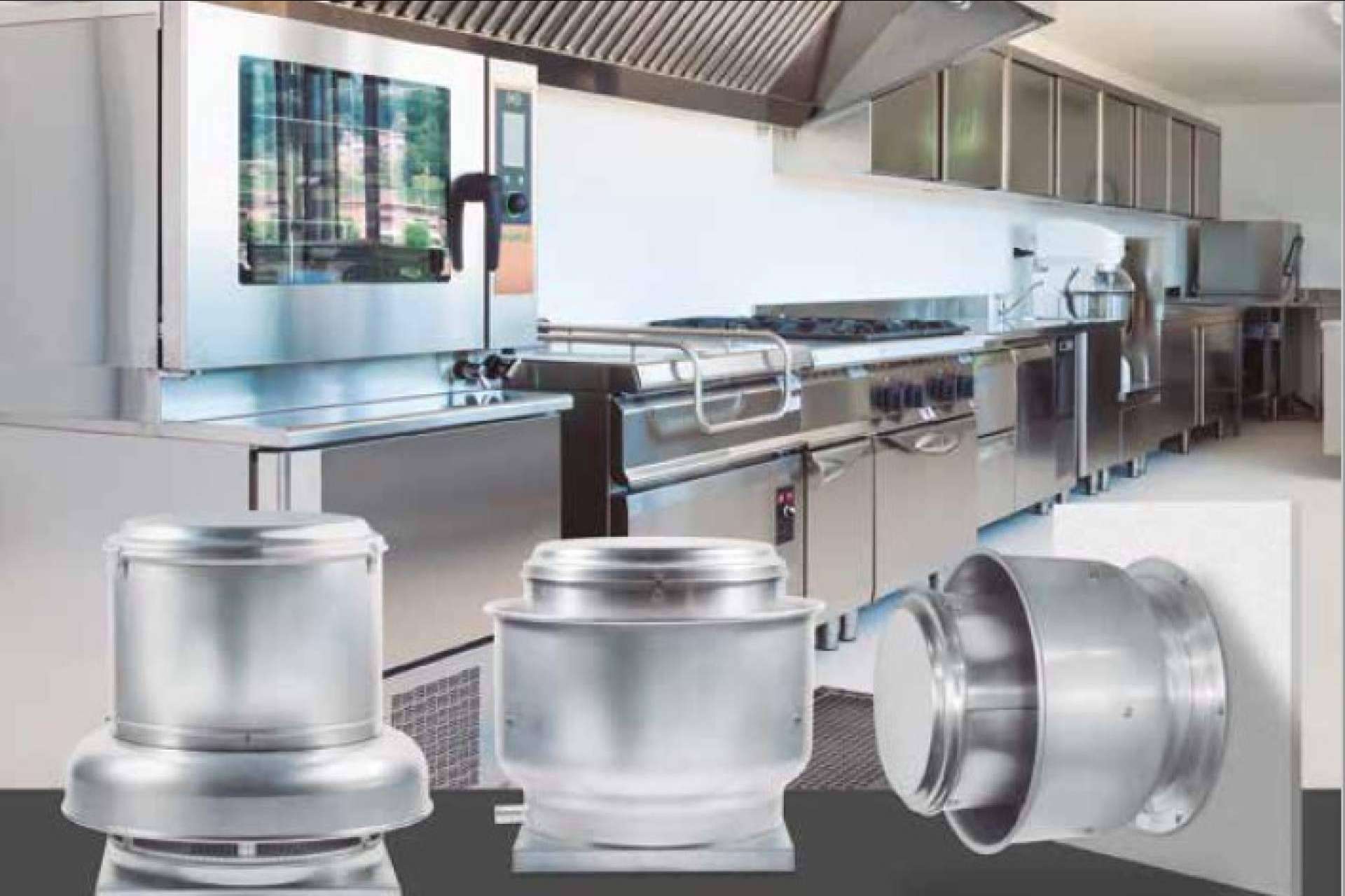 Grupo Industrial dispone de campanas industriales para ventilación eficiente en gastronomía