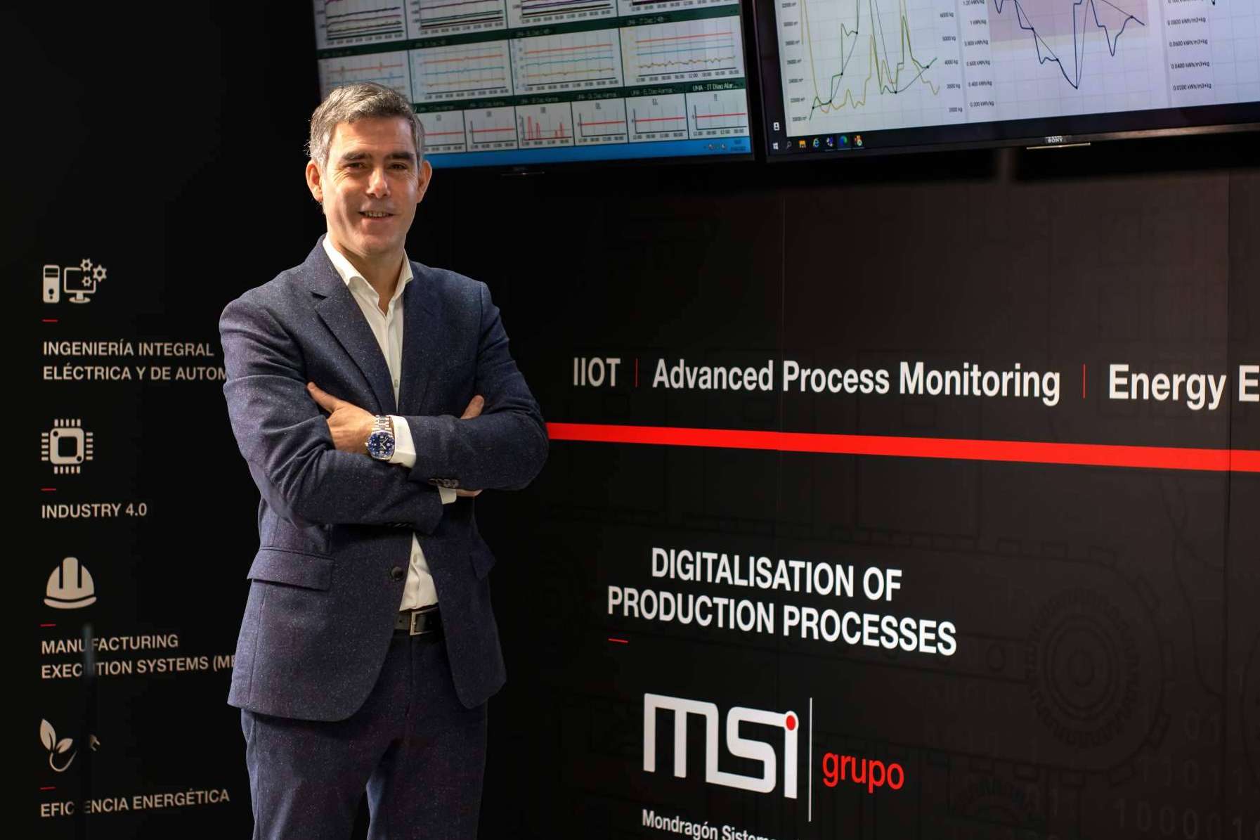 Iban Luis, director general de MSI Grupo, destaca que el gran reto es la digitalización y ser todavía más especialistas en procesos industriales