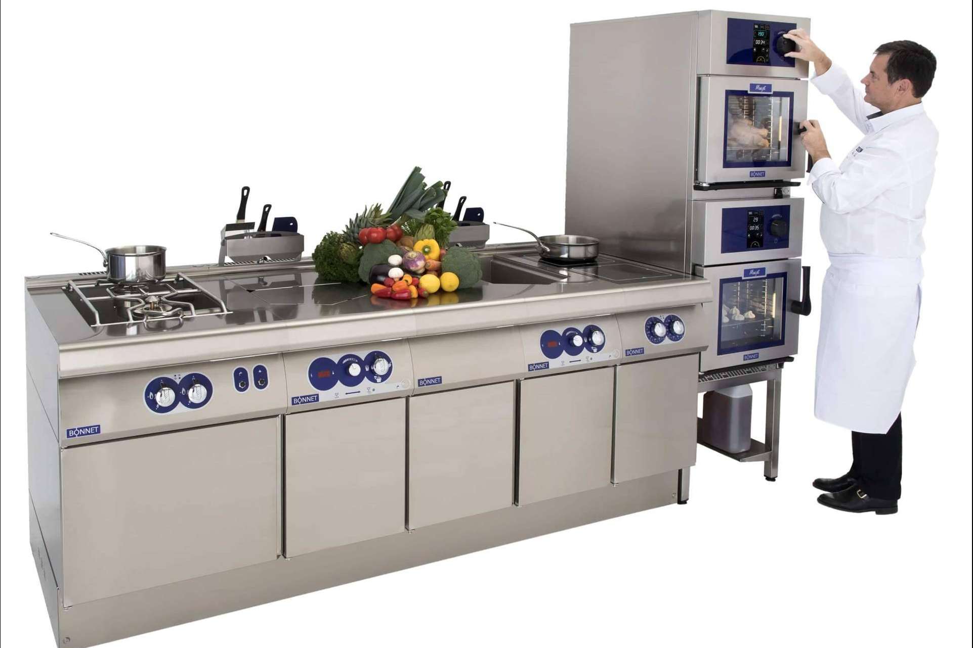 Cocina compacta profesional, una alternativa ideal para pequeños espacios