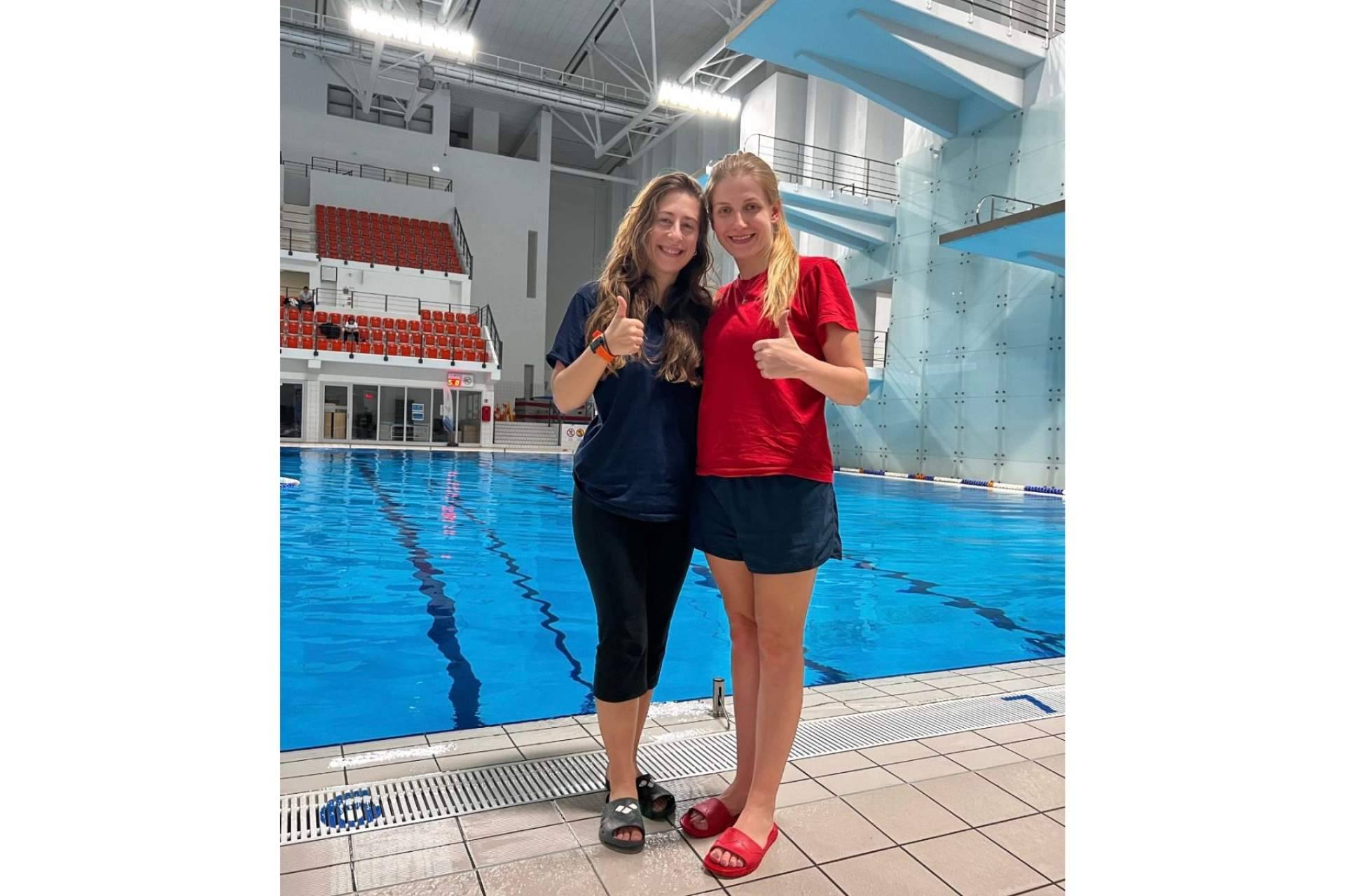 De atleta a entrenadora; un recorrido por el mundo de la natación artística de la mano de Irma Davarashvili