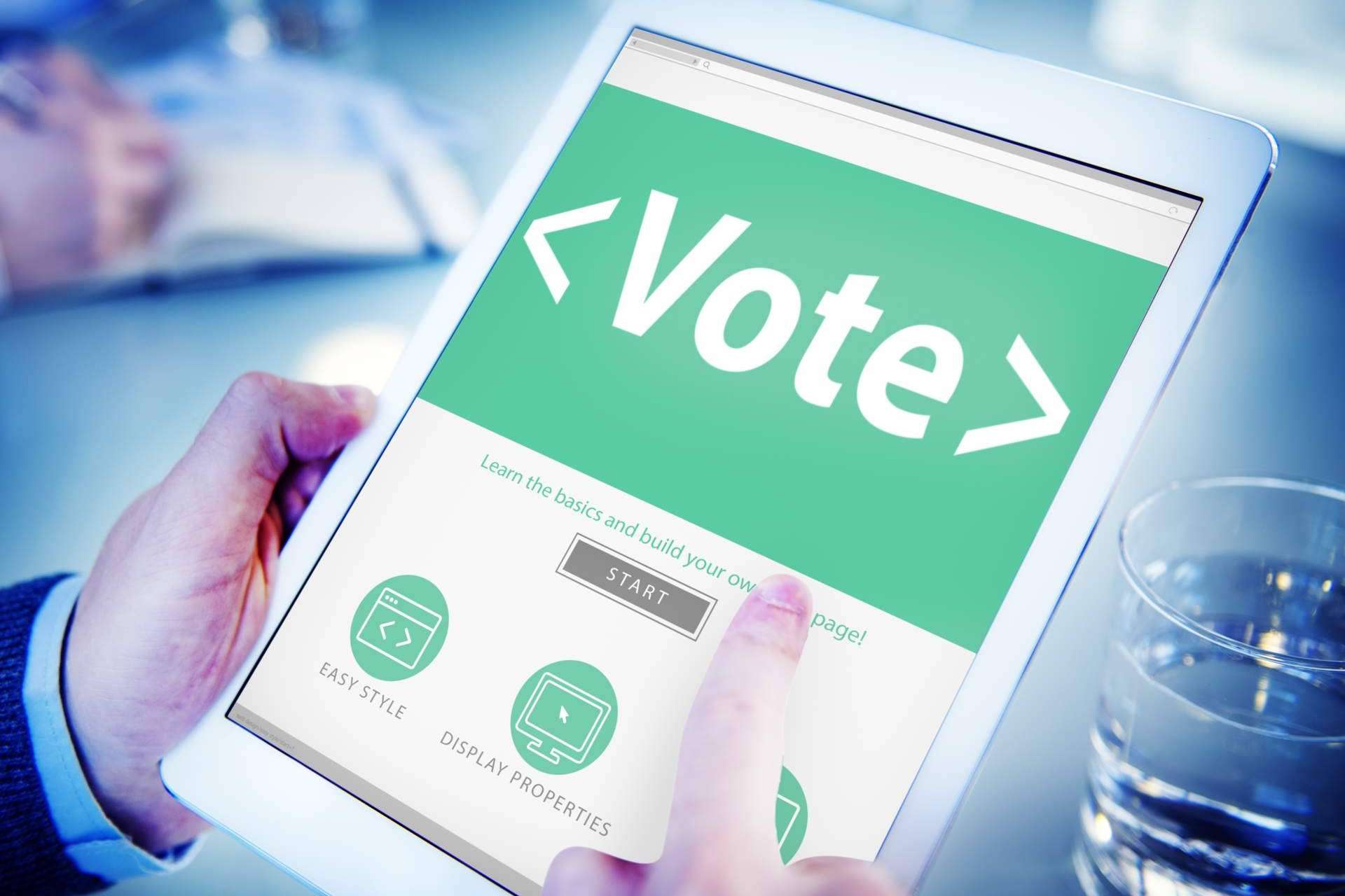 Custom Vote explica cuándo se puede usar el voto telemático