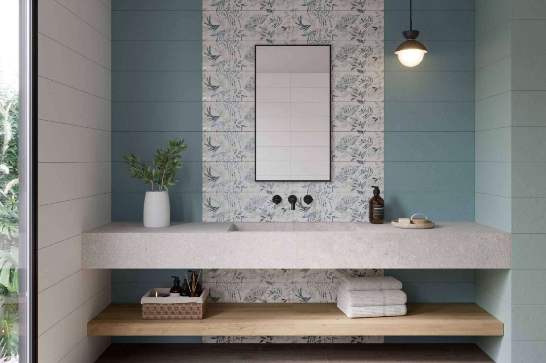 Los azulejos decorativos con flores o motivos vegetales ofrecen una belleza inigualable