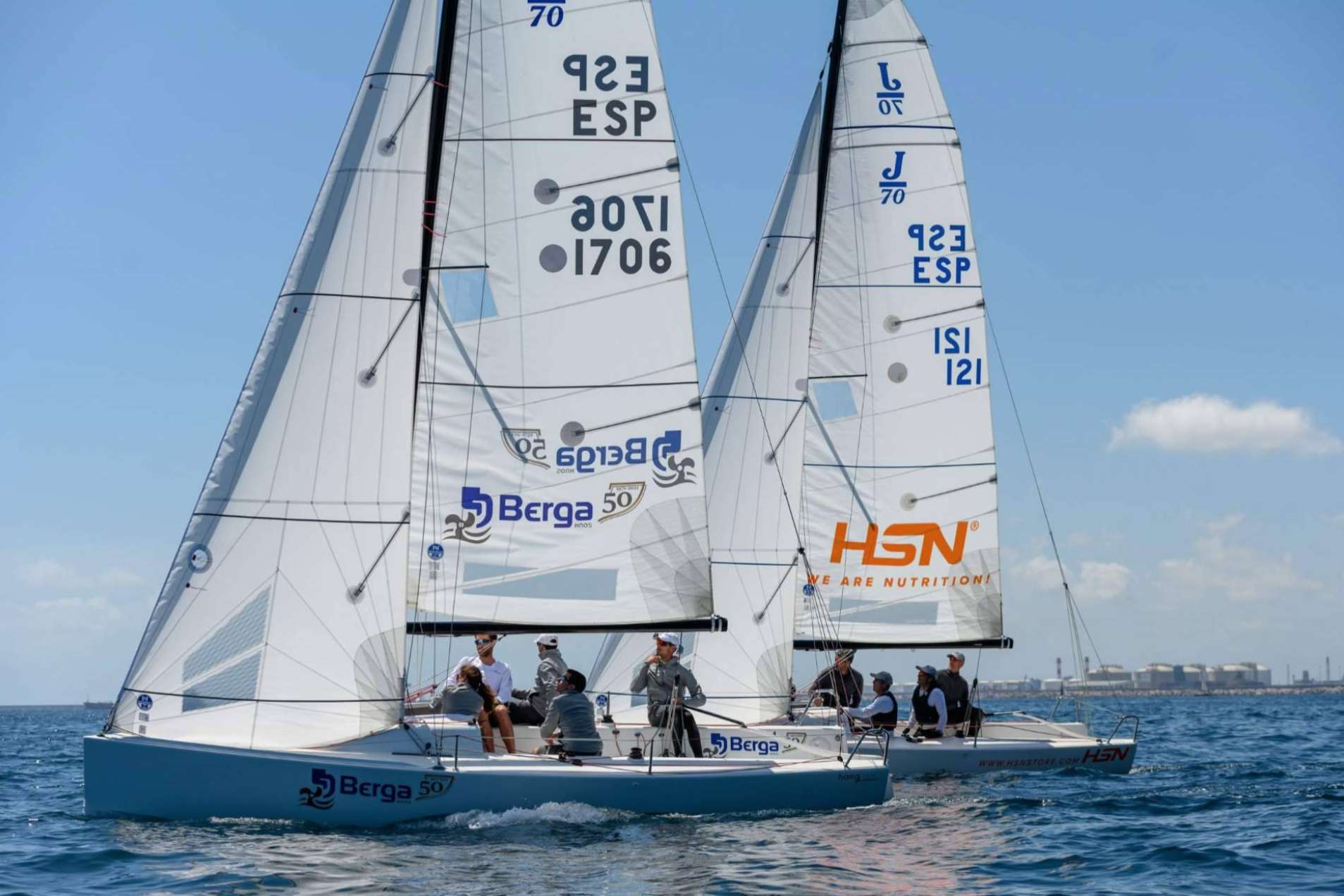 'Tenaz', campeón de España de J70 y 'HangTen-Hnos.Berga' segundo, empatado con 'HSN'