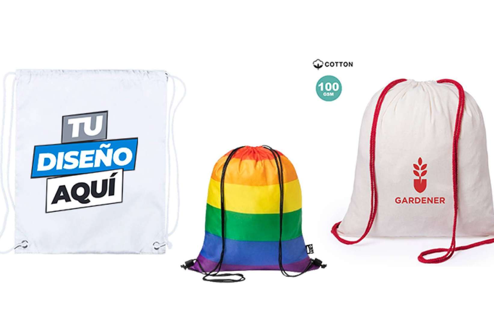 Las bolsas y mochilas personalizadas de Samalic son herramientas de marketing para difundir la imagen de una marca