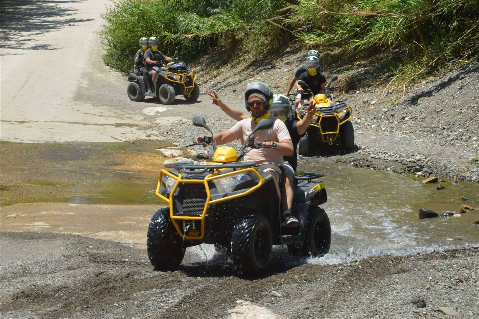 Tour con quads, una excelente actividad para hacer al venir de crucero a Málaga