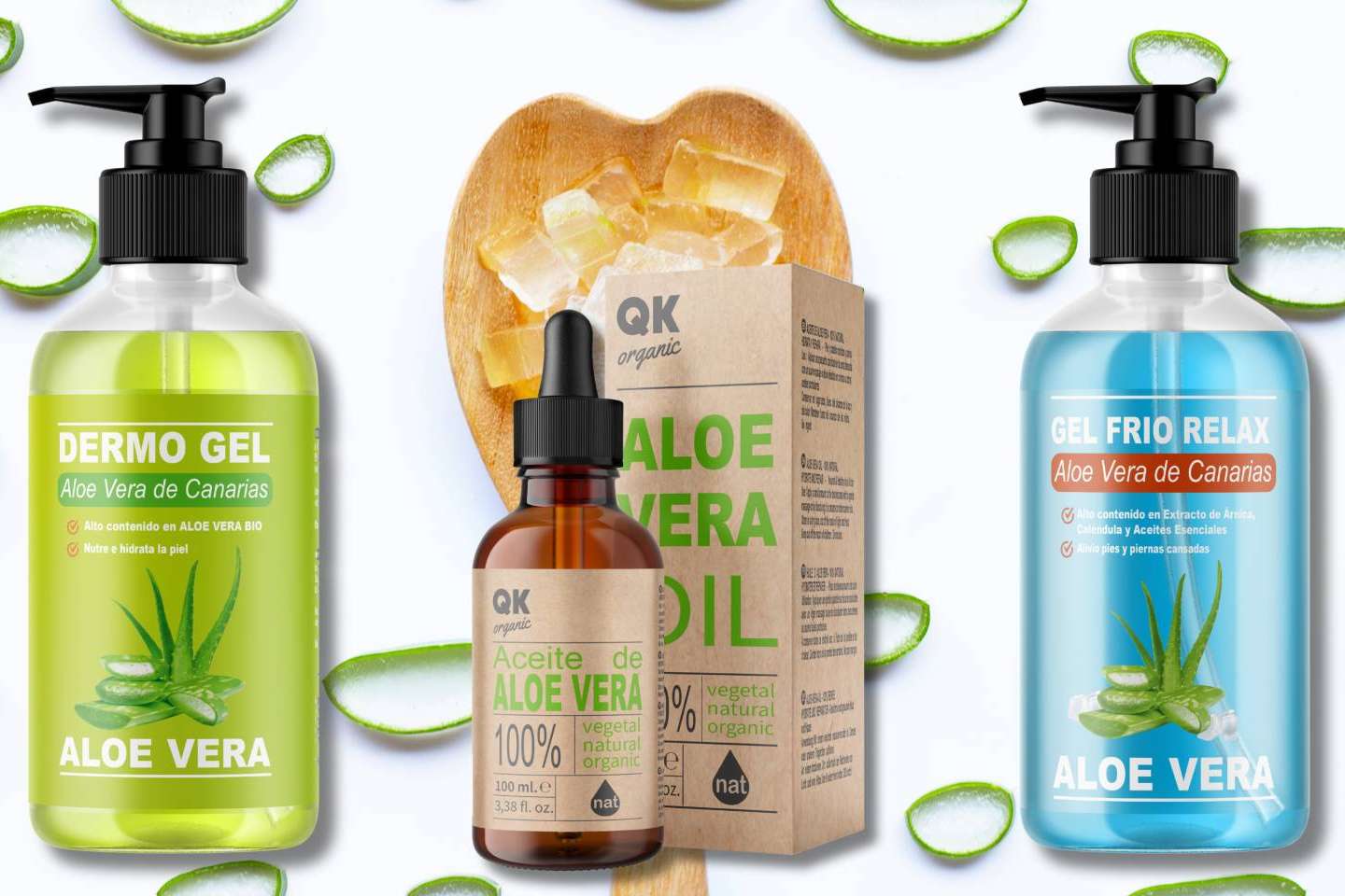 El empleo del aloe vera en cosmética y sus beneficios, por QKnatur