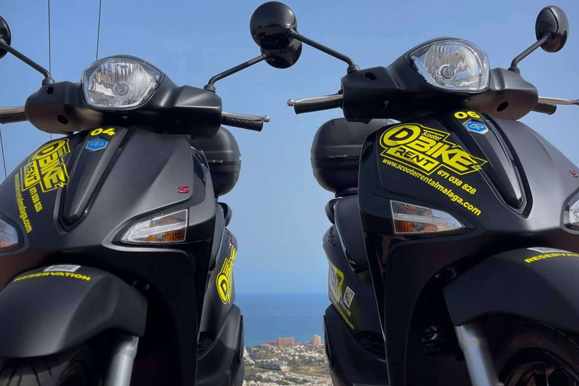 Alquiler de motos en Málaga