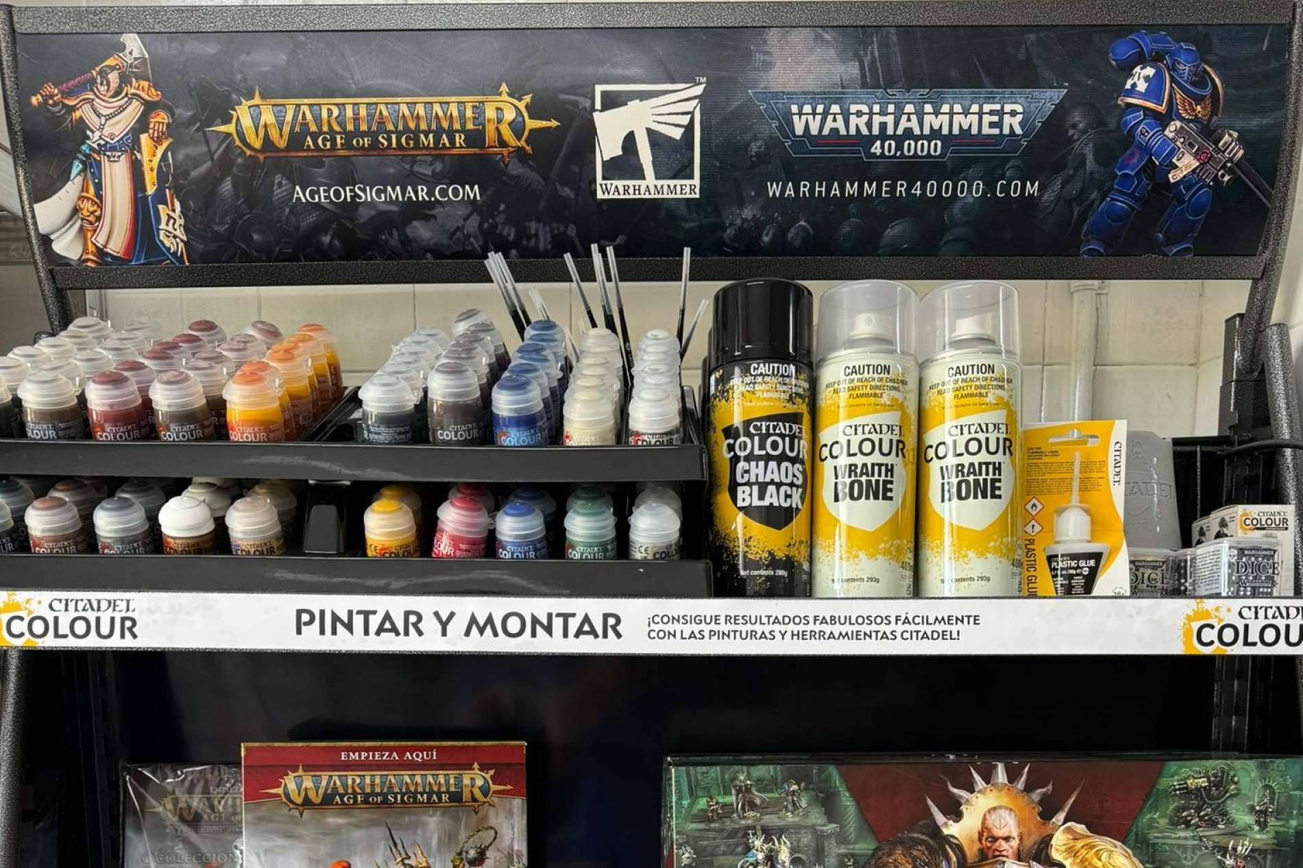 Passarella Pop y su catálogo oficial de artículos warhammer en Valencia y la Horta Sud